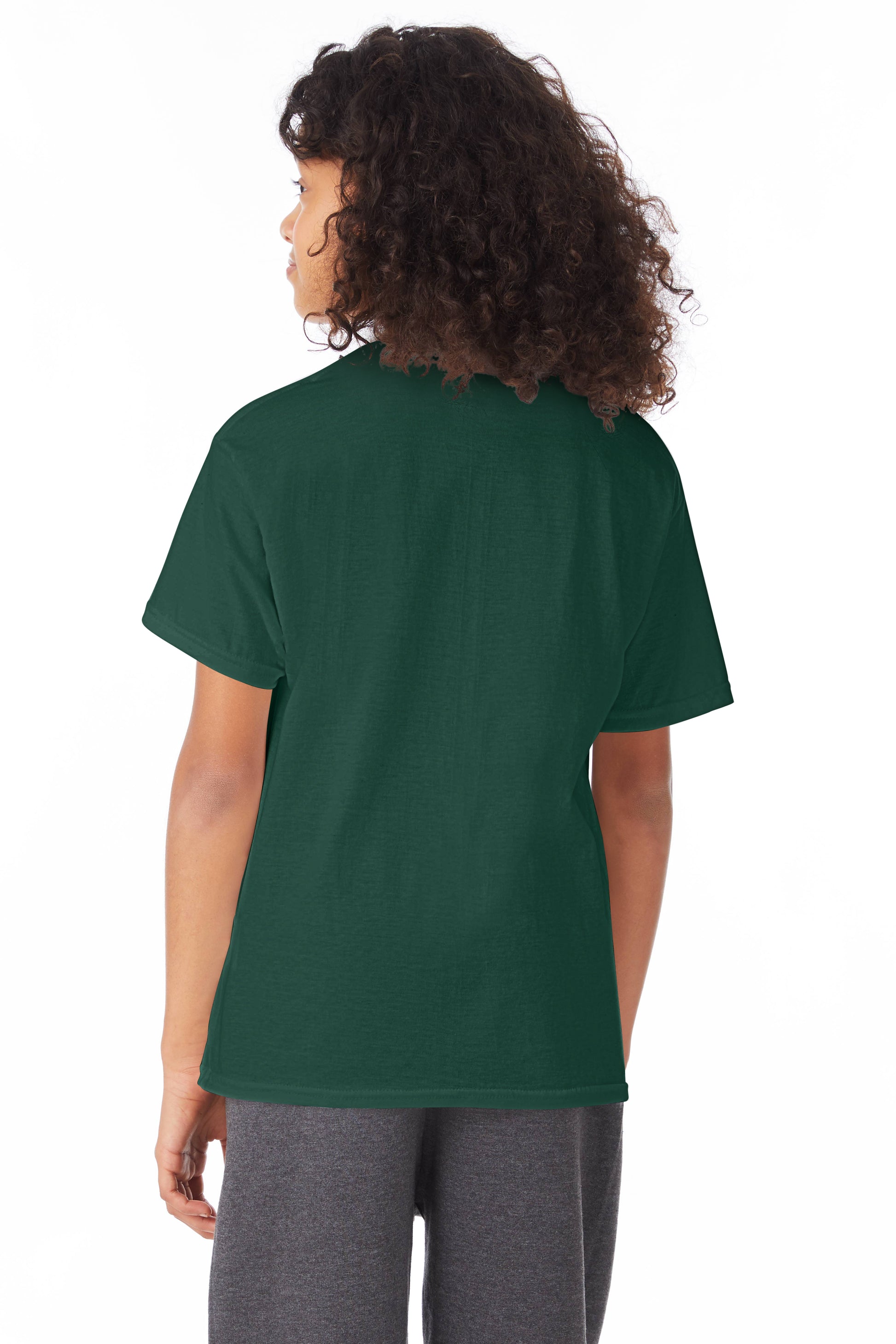 Youth 50/50 Ecosmart® Short Sleeve Tee - Deep Forest