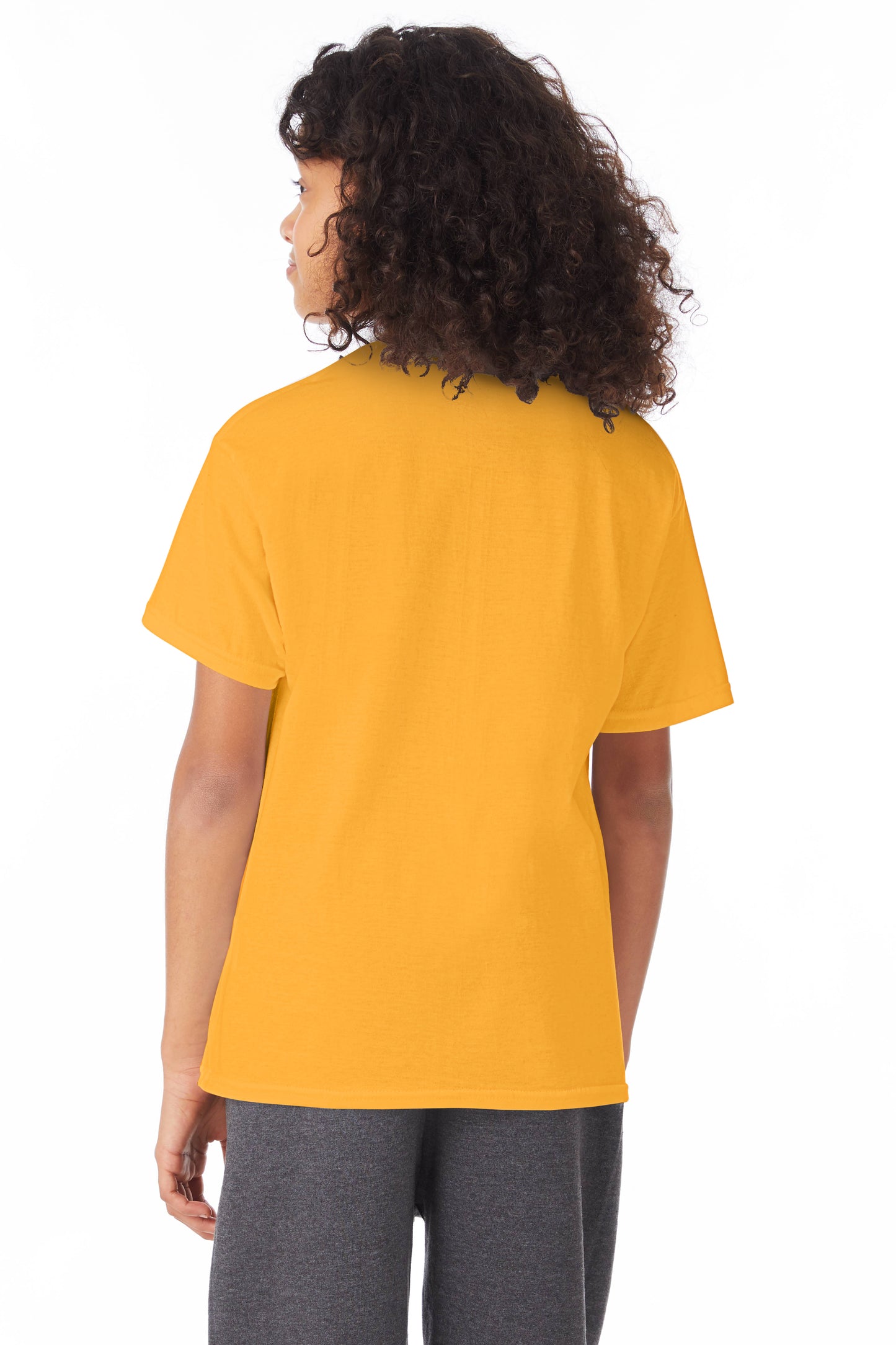 Youth 50/50 Ecosmart® Short Sleeve Tee - Gold