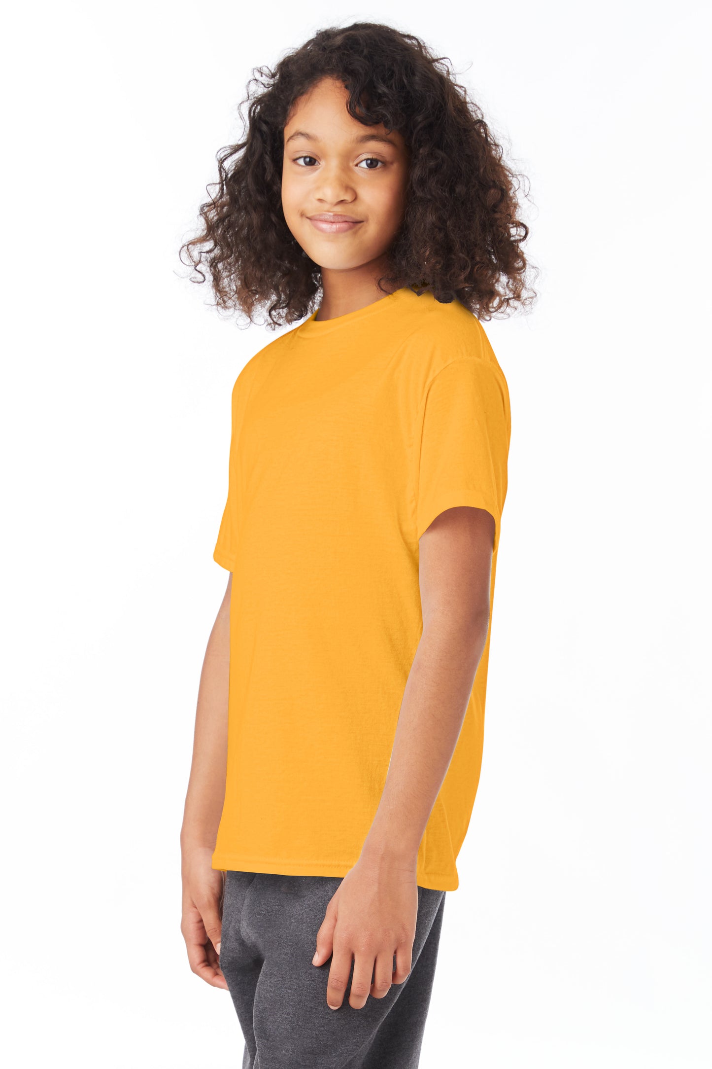 Youth 50/50 Ecosmart® Short Sleeve Tee - Gold