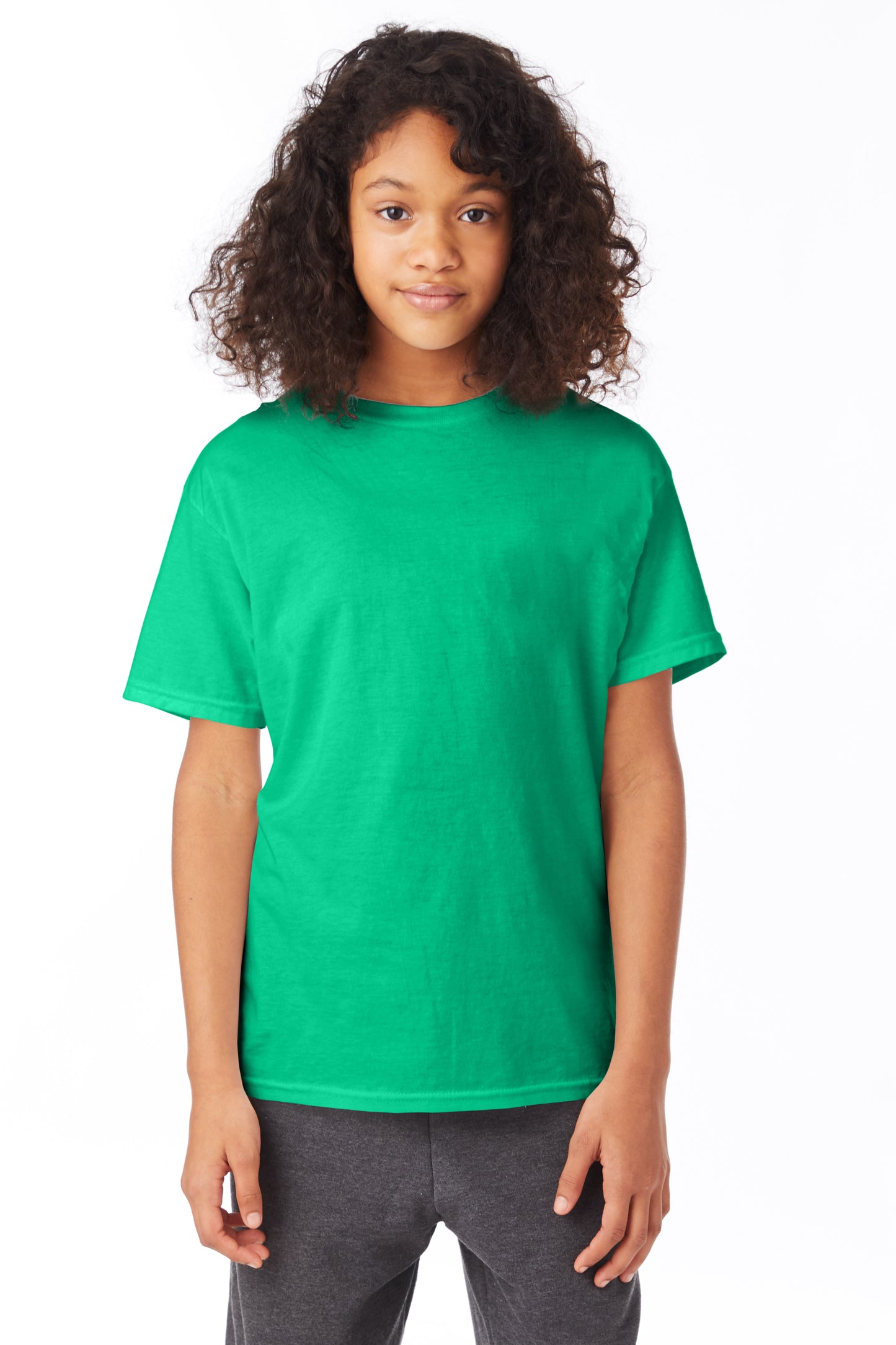 Youth 50/50 Ecosmart® Short Sleeve Tee - Kelly Green