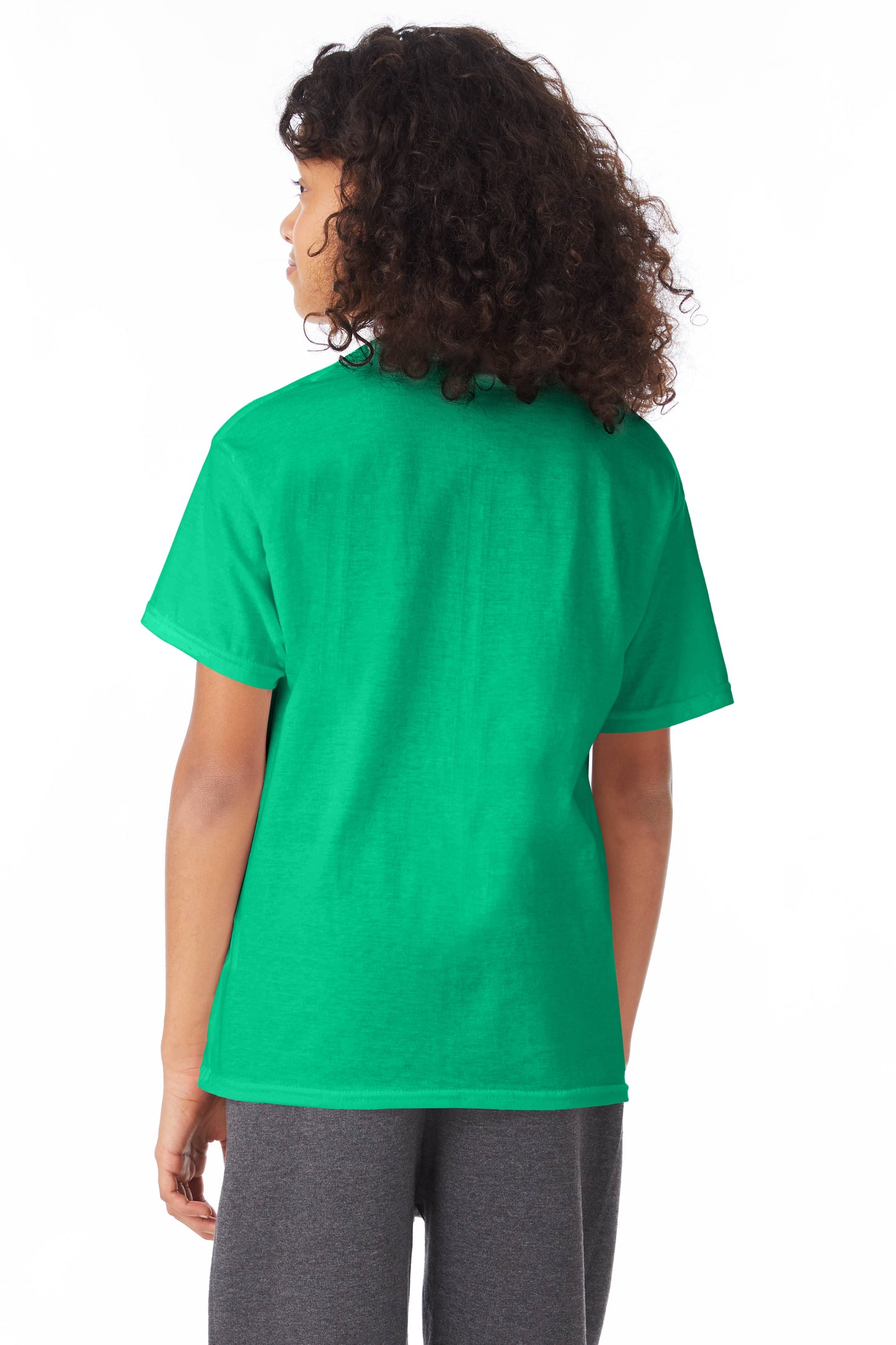 Youth 50/50 Ecosmart® Short Sleeve Tee - Kelly Green
