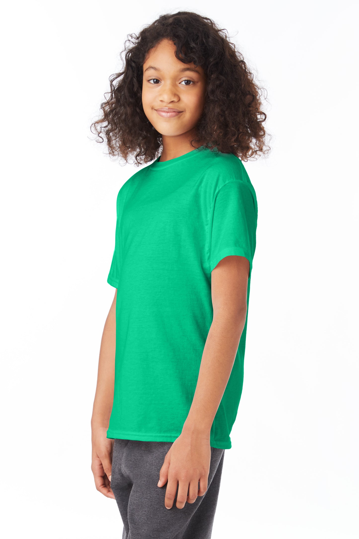 Youth 50/50 Ecosmart® Short Sleeve Tee - Kelly Green