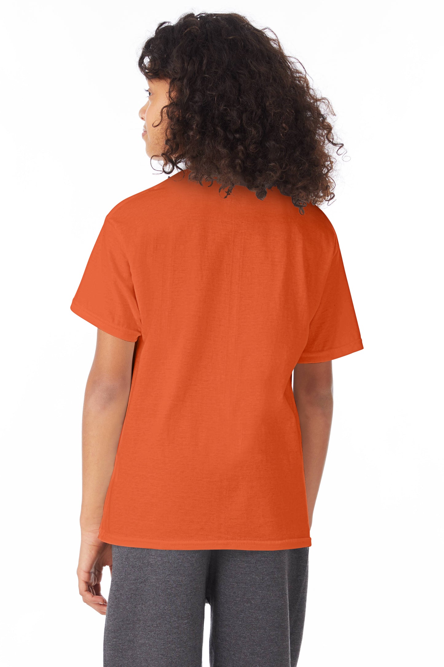 Youth 50/50 Ecosmart® Short Sleeve Tee - Orange