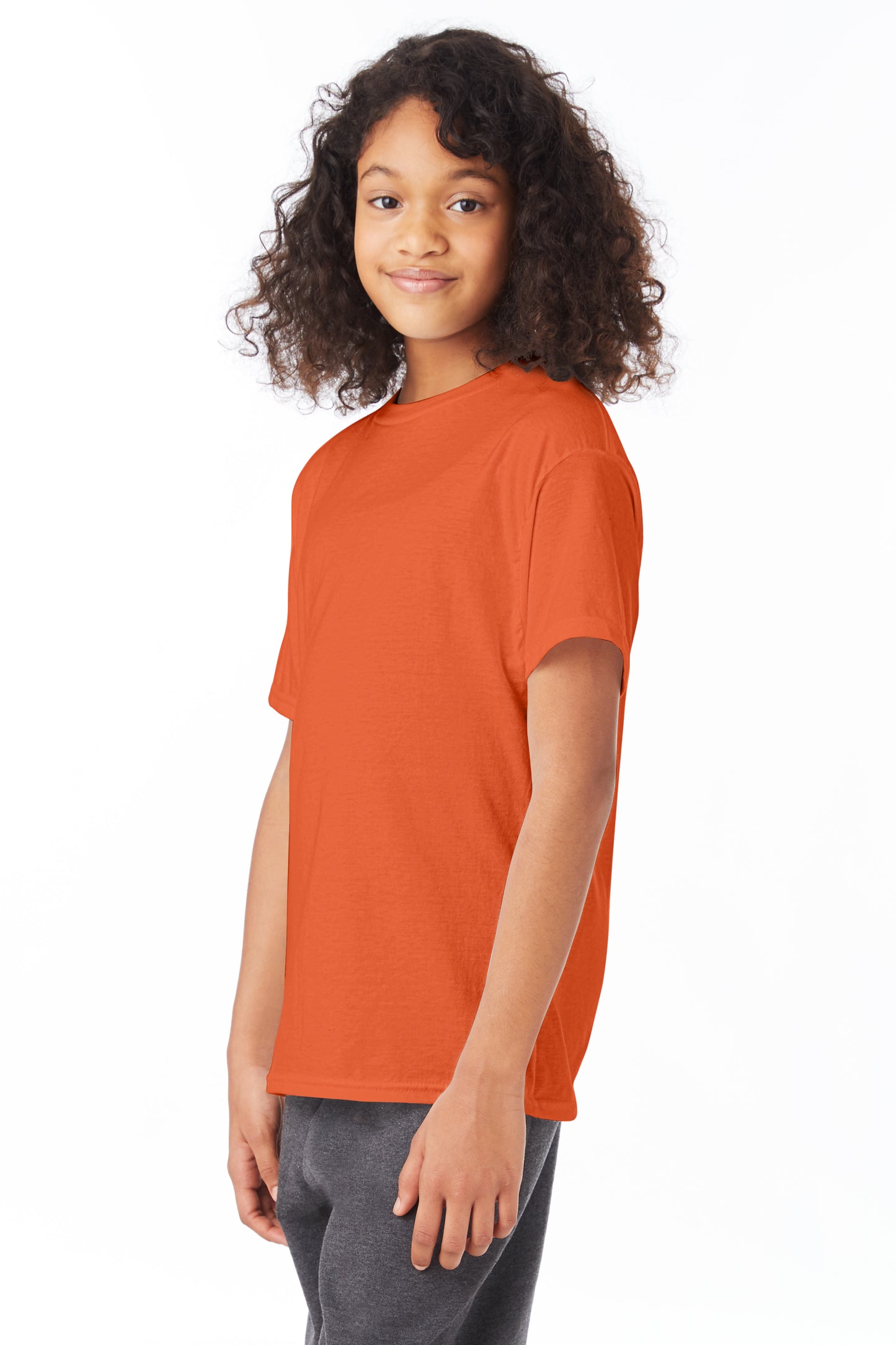 Youth 50/50 Ecosmart® Short Sleeve Tee - Orange