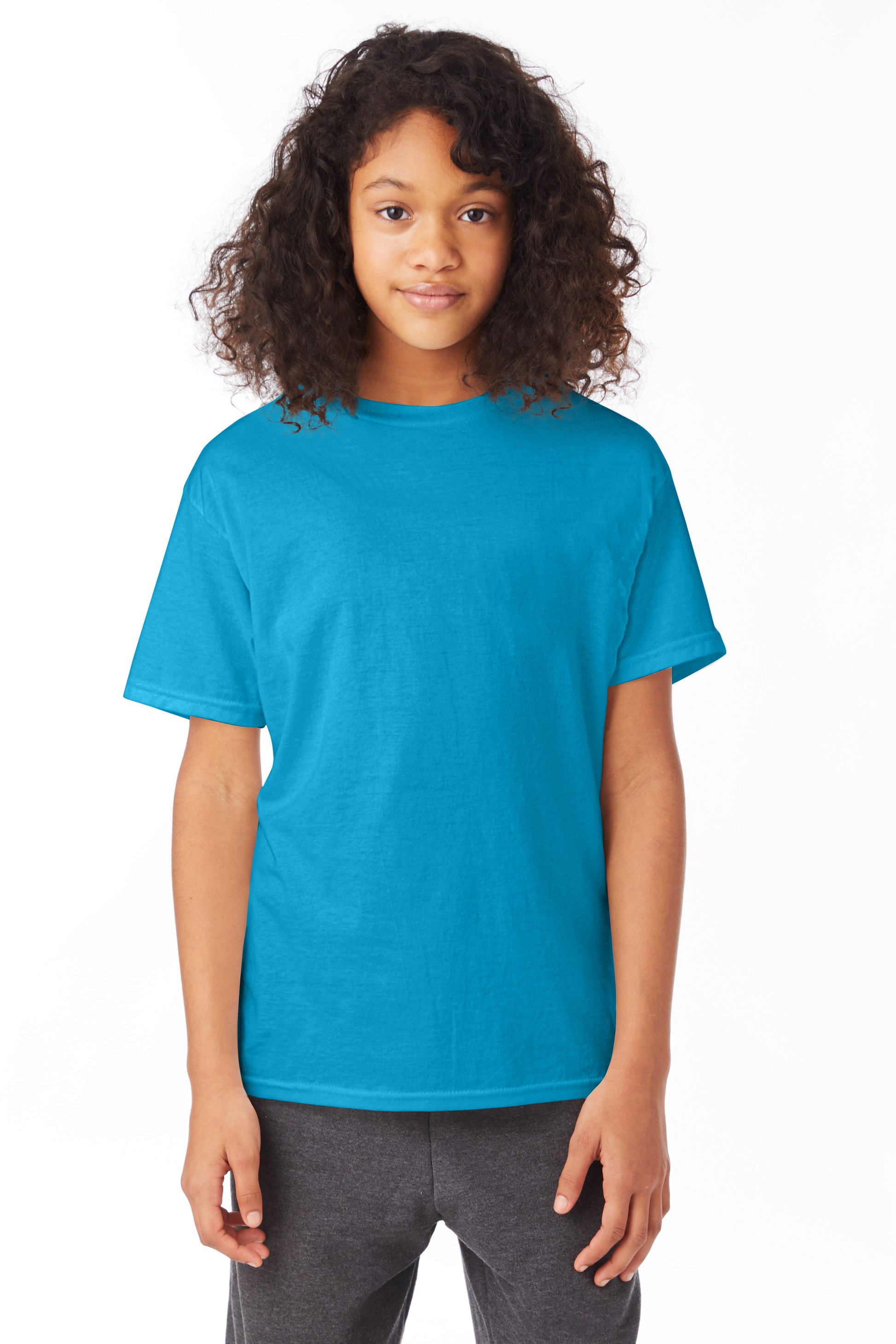 Youth 50/50 Ecosmart® Short Sleeve Tee - Teal