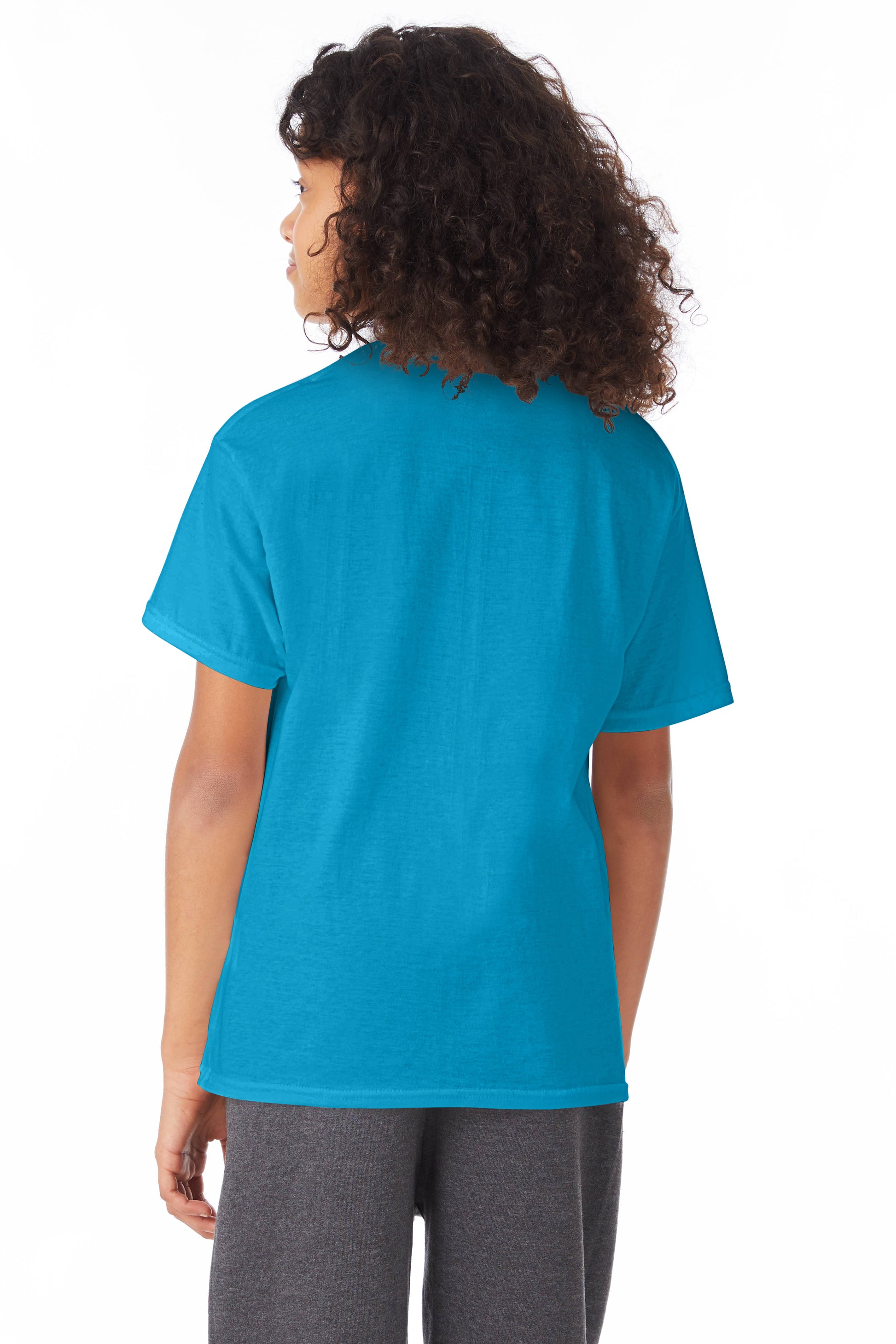 Youth 50/50 Ecosmart® Short Sleeve Tee - Teal