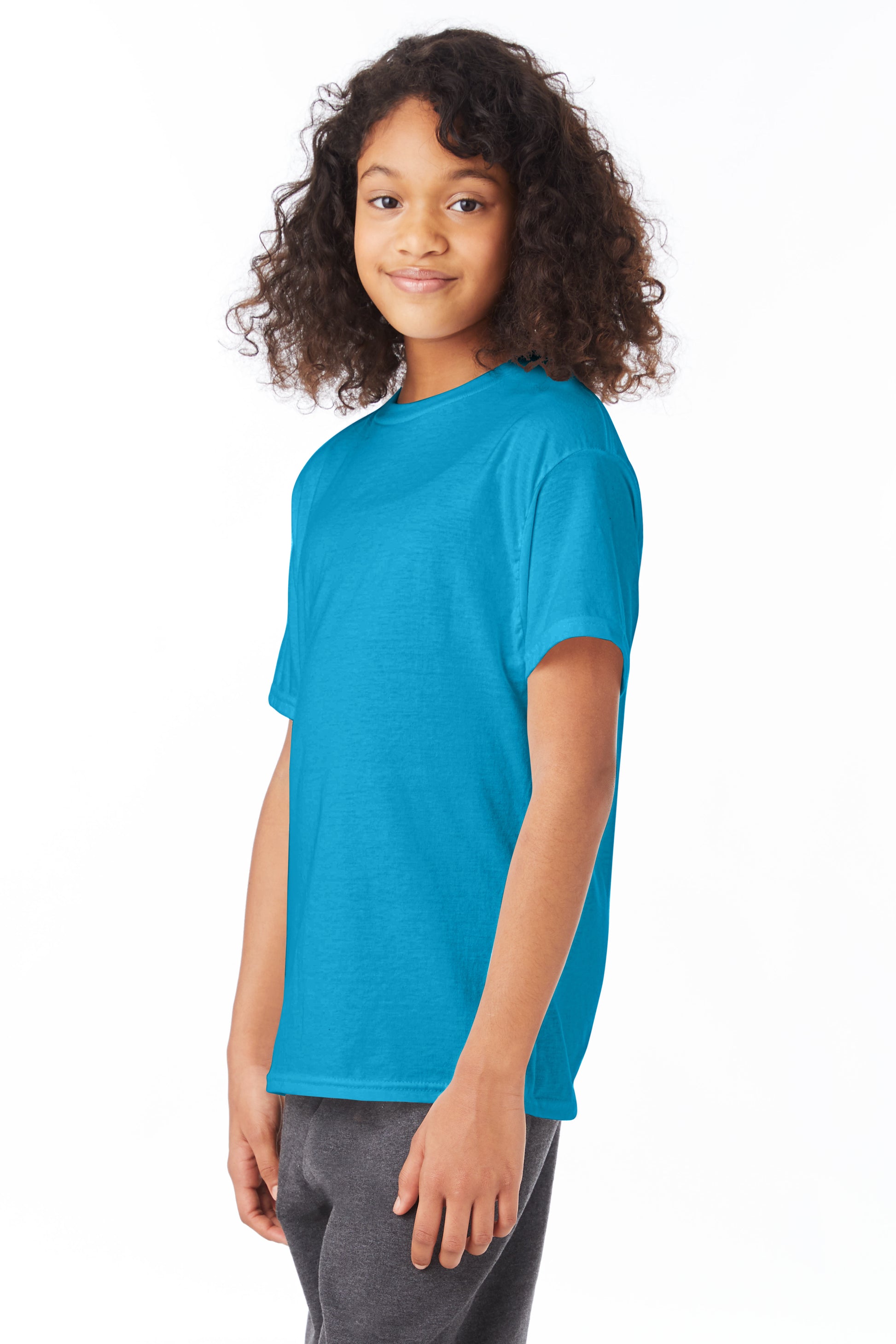 Youth 50/50 Ecosmart® Short Sleeve Tee - Teal