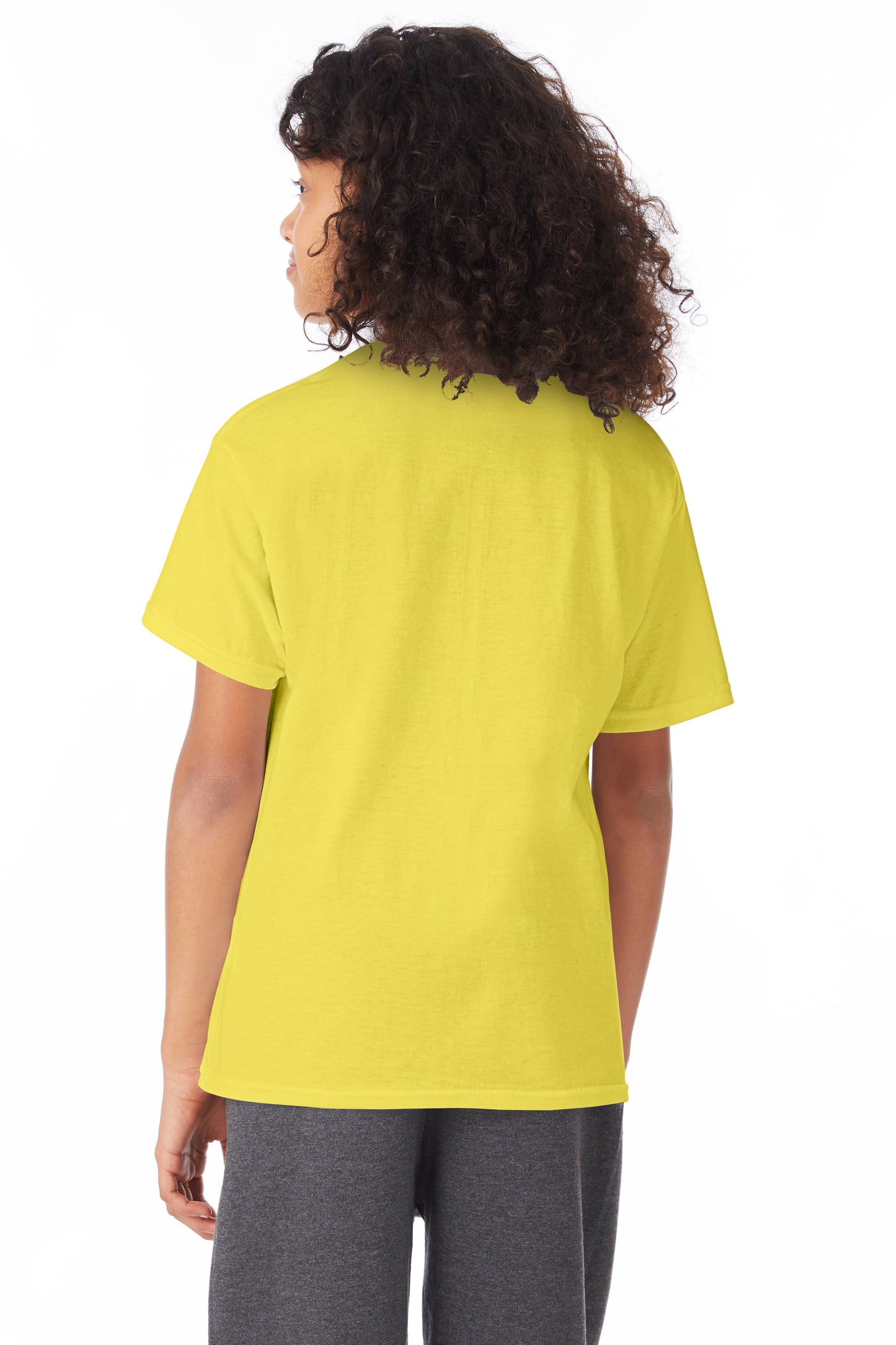 Youth 50/50 Ecosmart® Short Sleeve Tee - Yellow