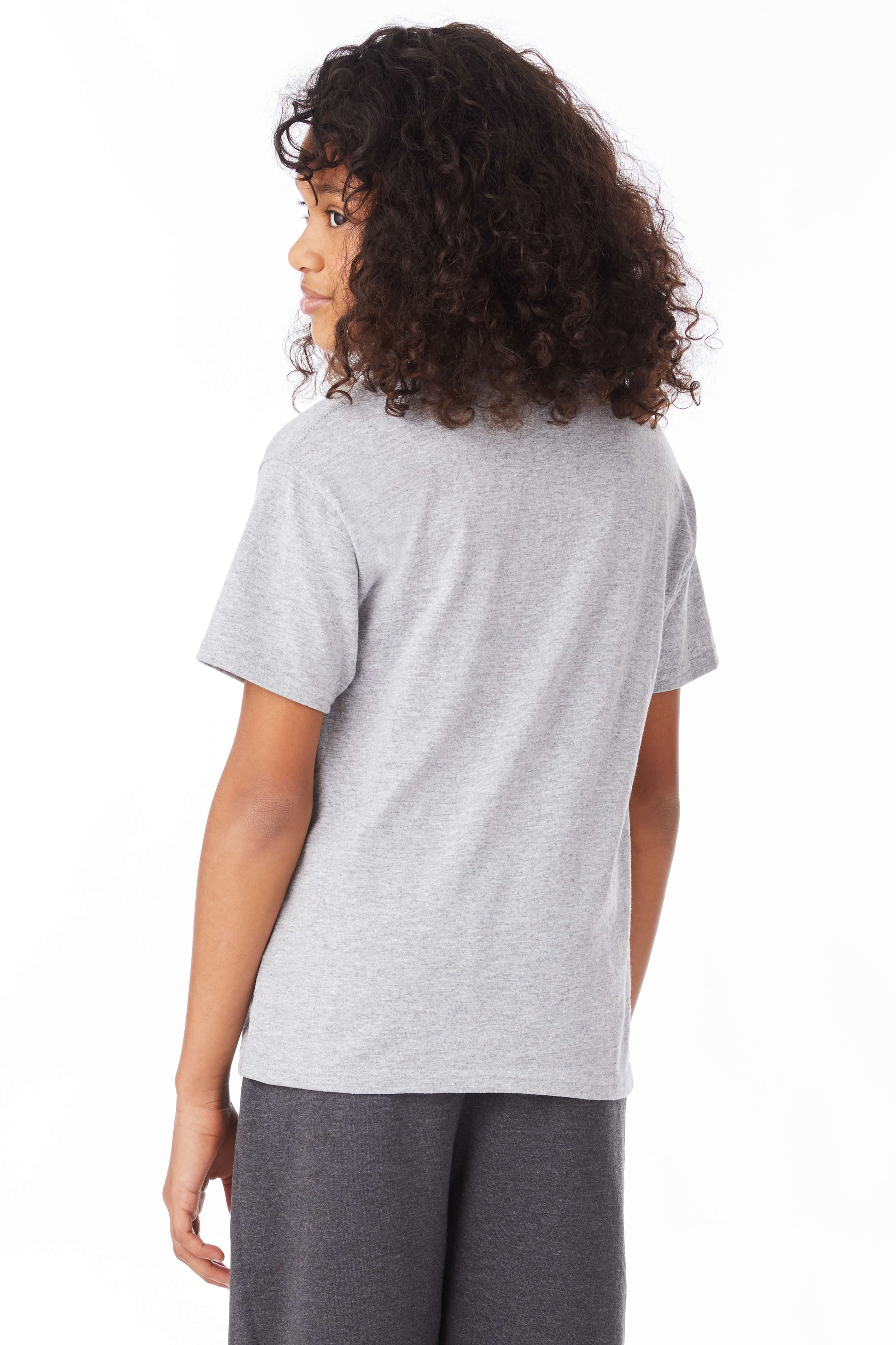 Youth 50/50 Ecosmart® Short Sleeve Tee - Light Steel