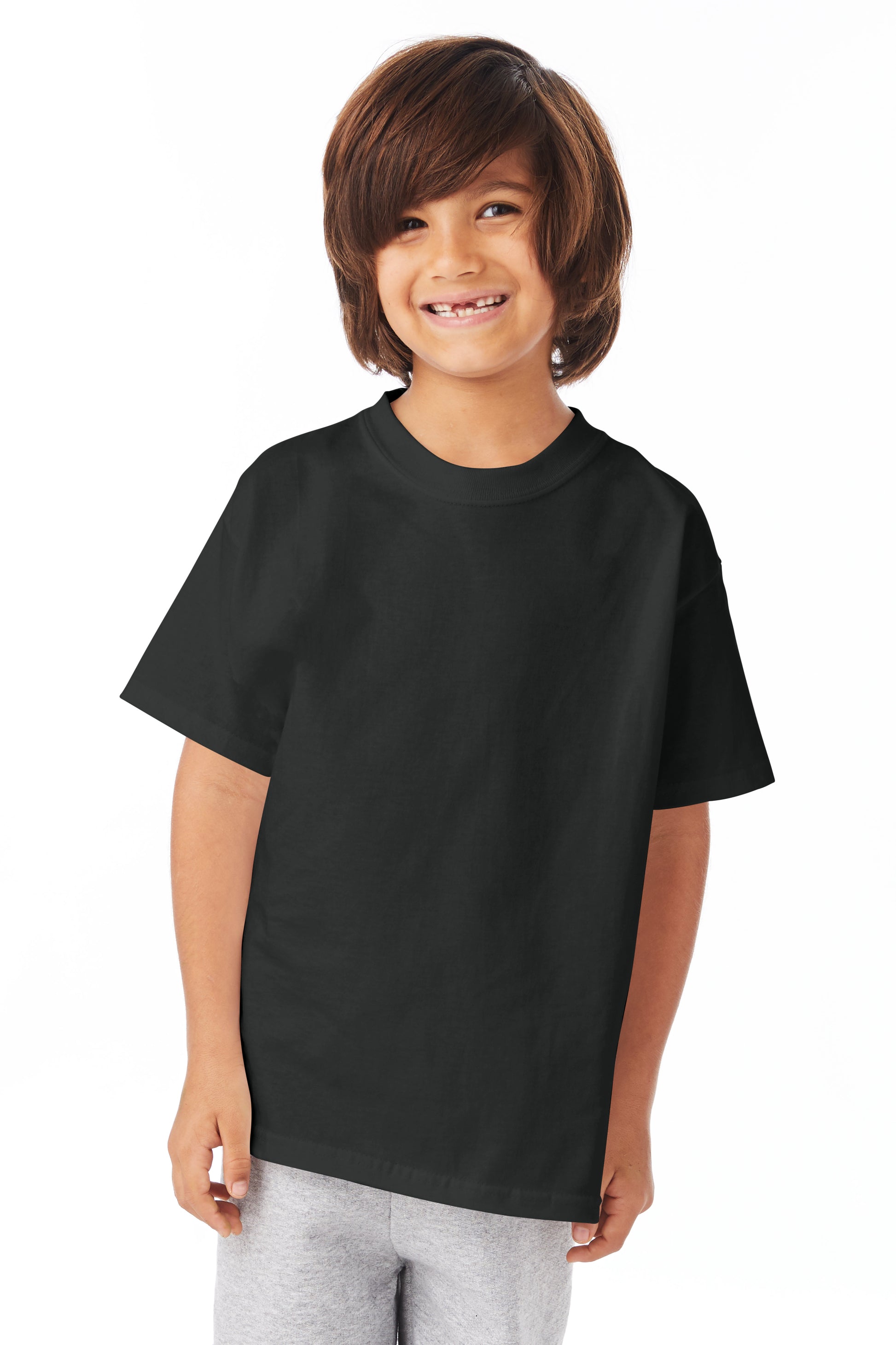 Youth Authentic Short Sleeve Tee - Black