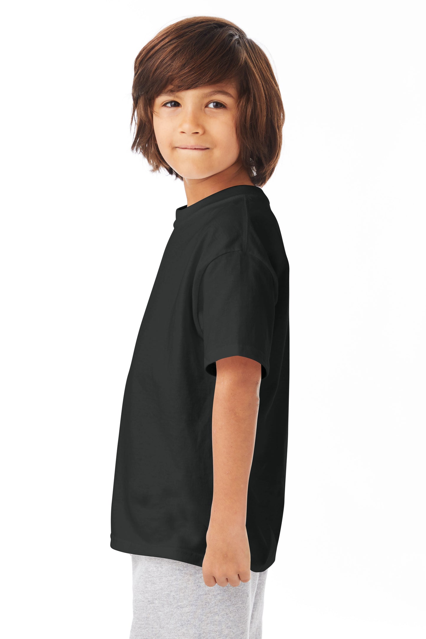 Youth Authentic Short Sleeve Tee - Black