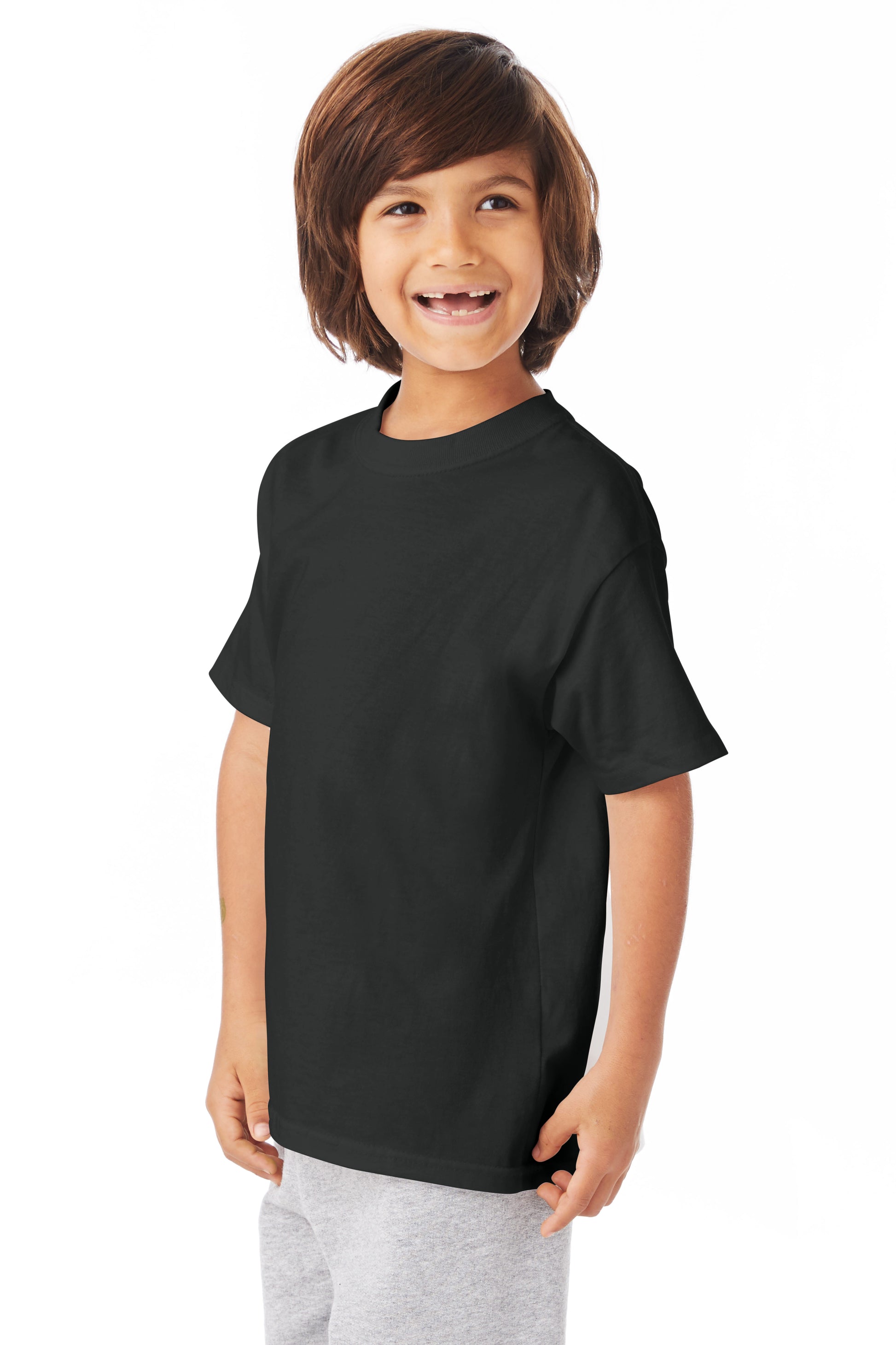 Youth Authentic Short Sleeve Tee - Black