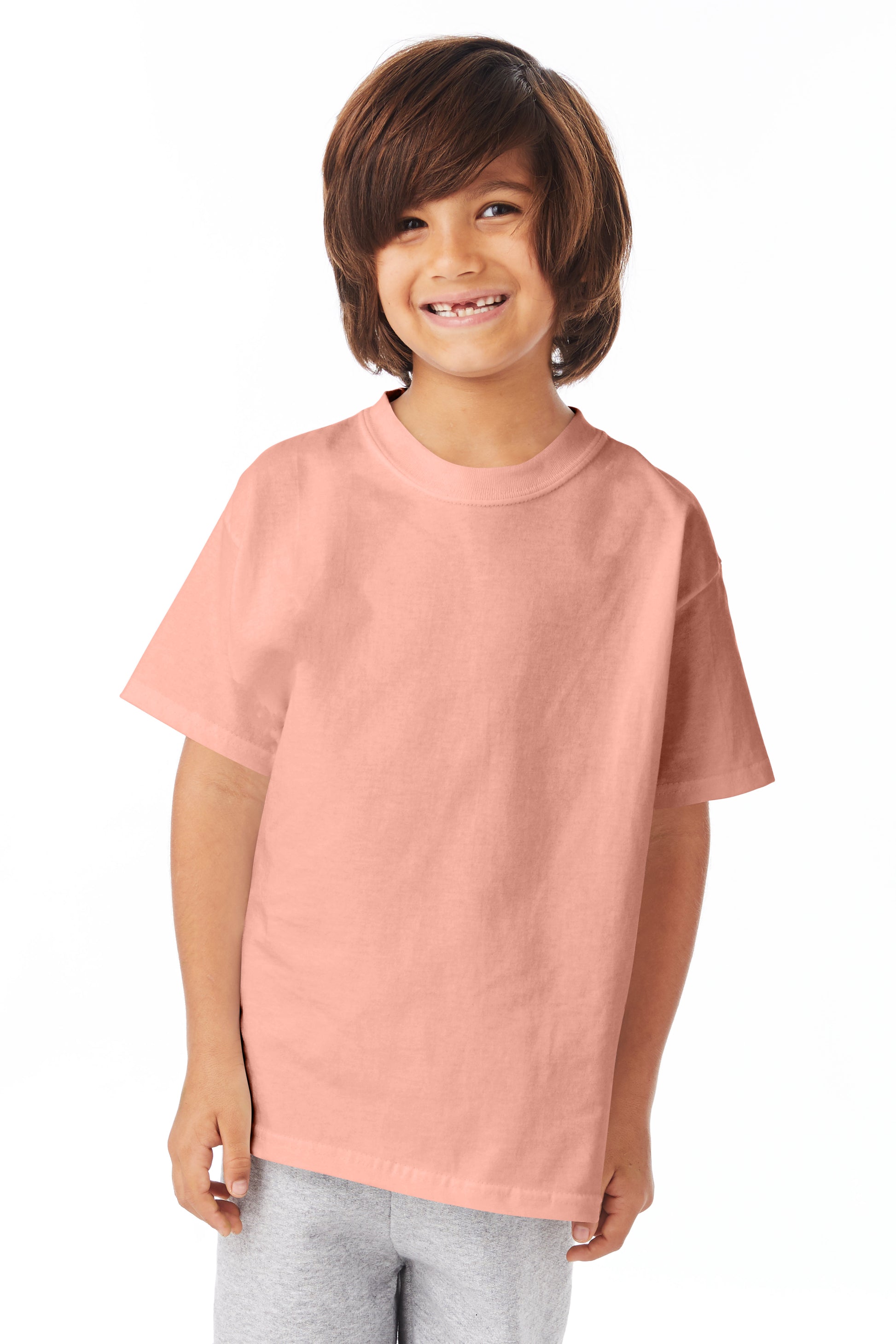Youth Authentic Short Sleeve Tee - Candy Orange