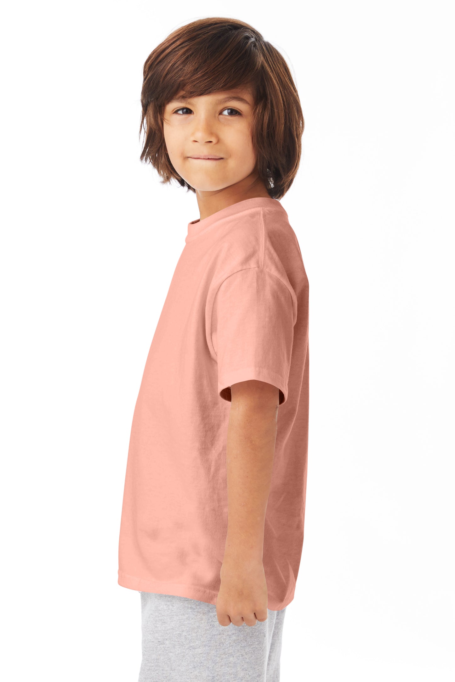 Youth Authentic Short Sleeve Tee - Candy Orange