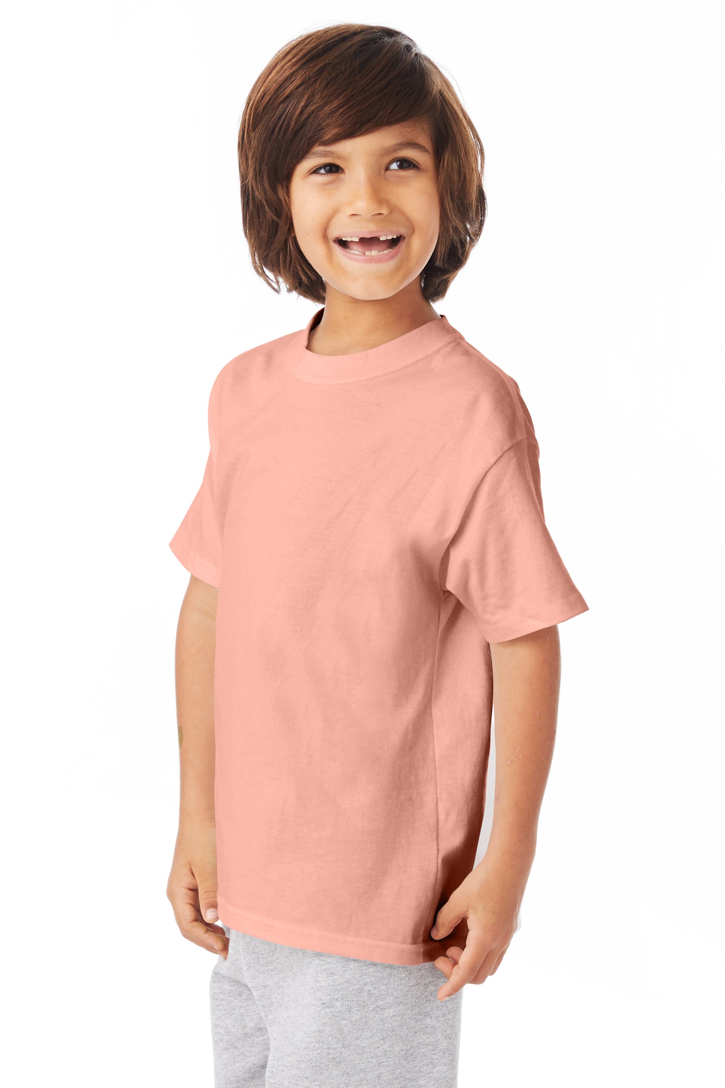 Youth Authentic Short Sleeve Tee - Candy Orange
