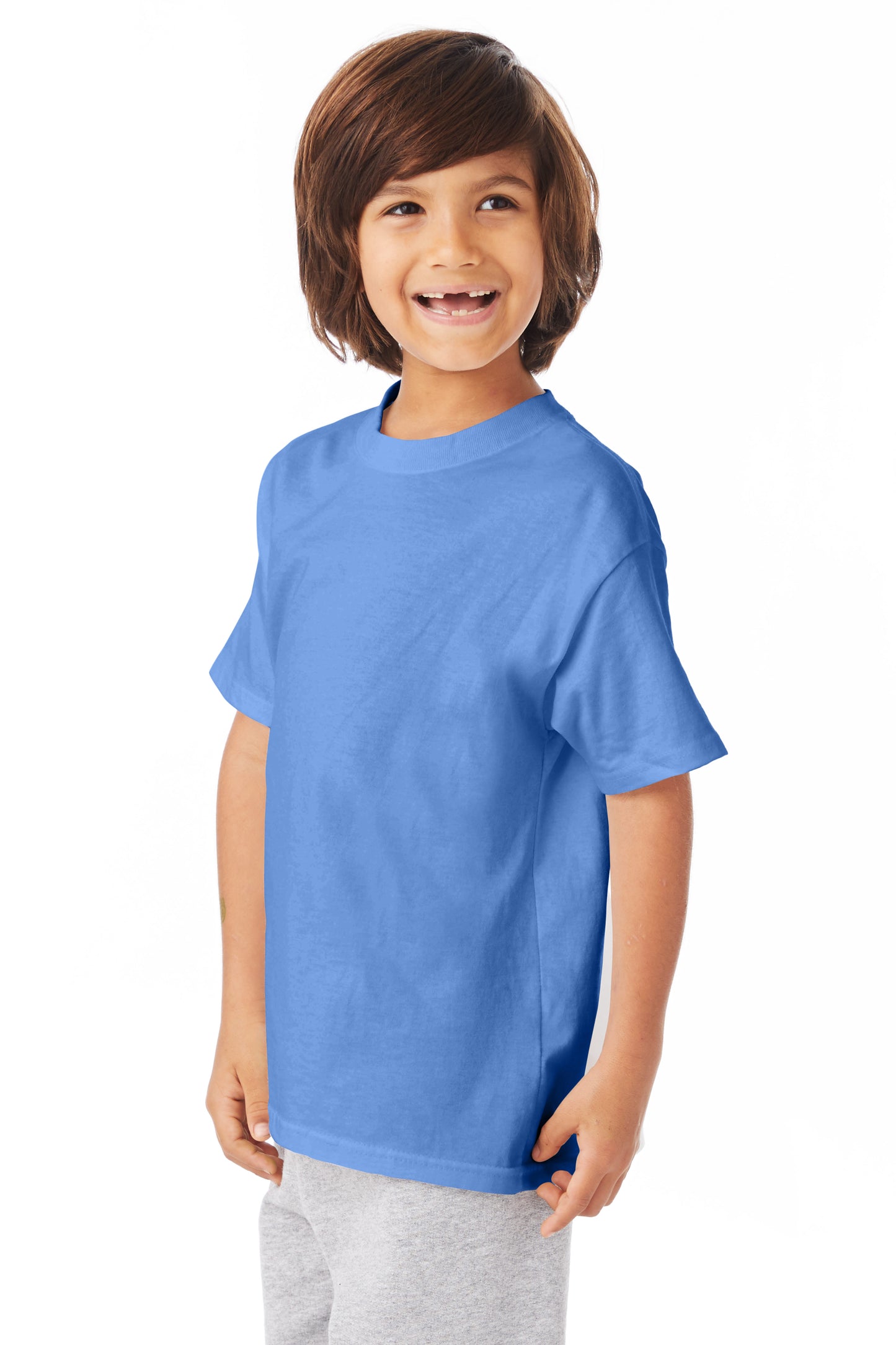 Youth Authentic Short Sleeve Tee - Carolina Blue