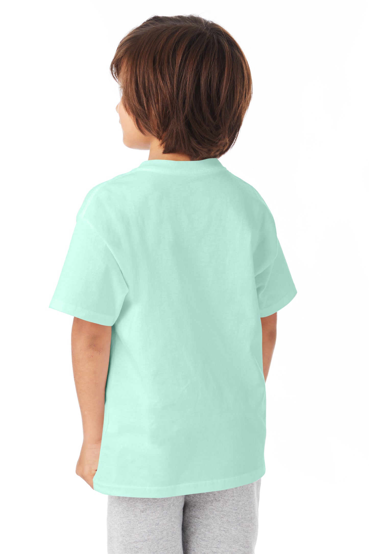 Youth Authentic Short Sleeve Tee - Clean Mint