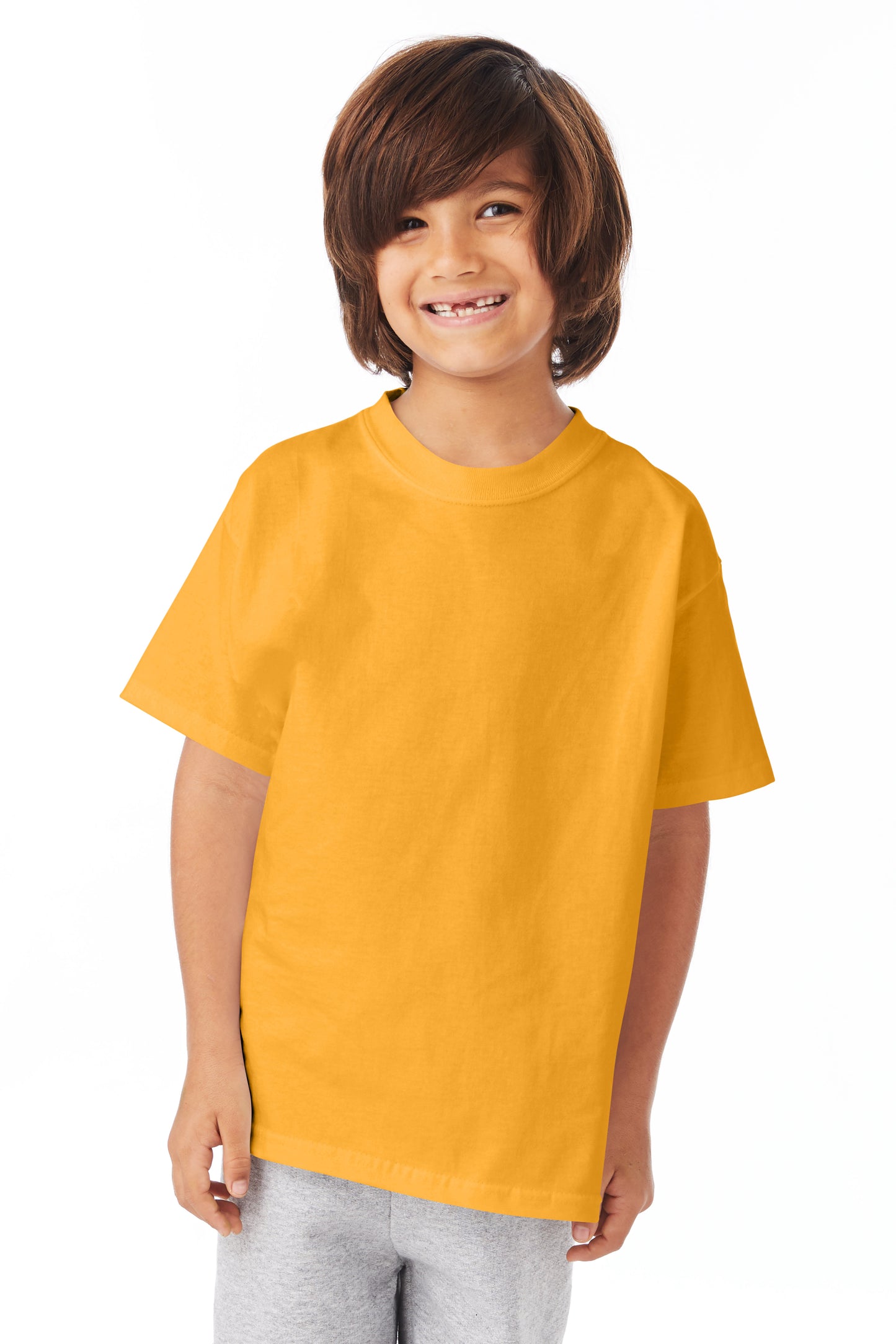 Youth Authentic Short Sleeve Tee - Gold