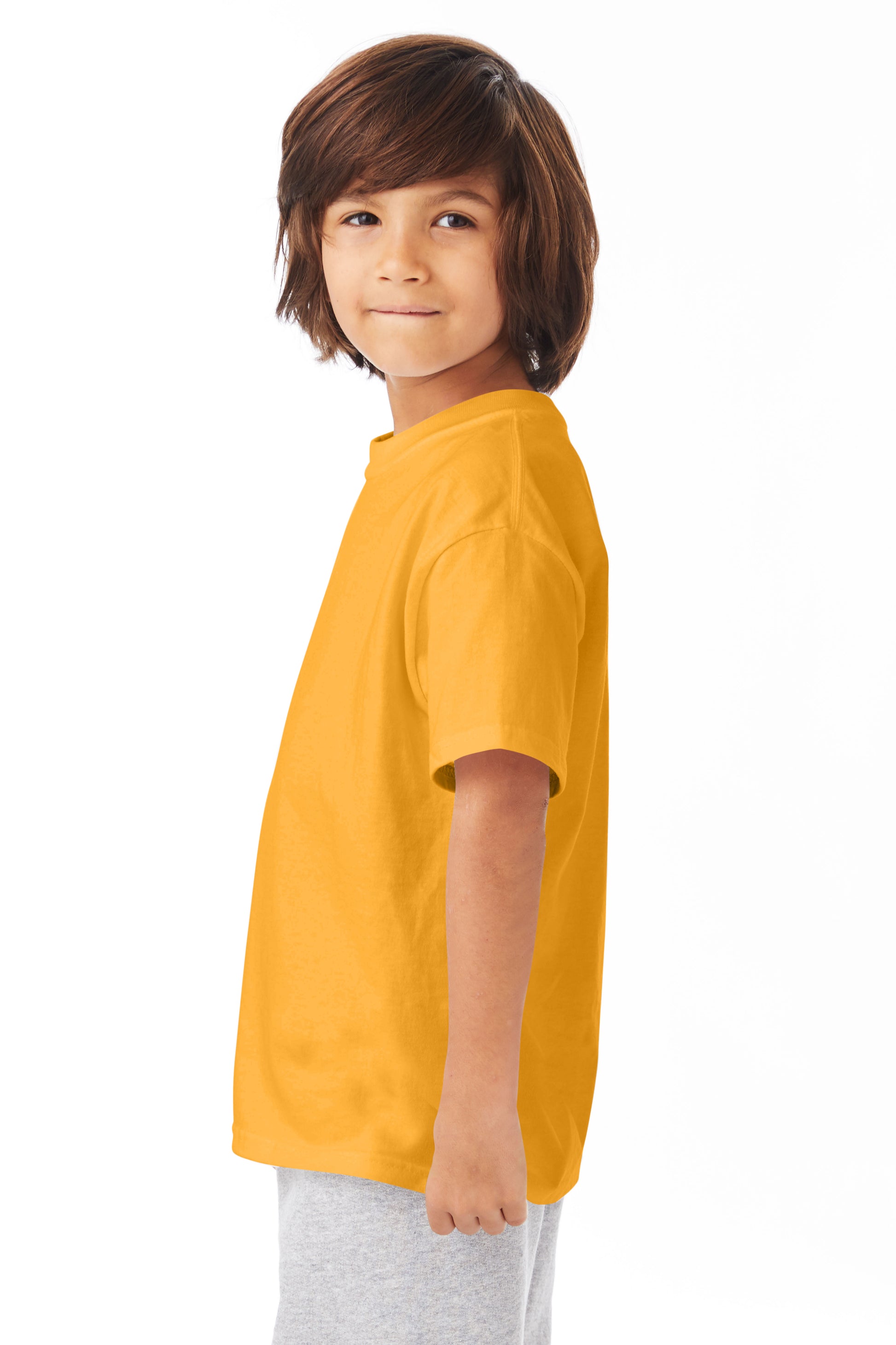 Youth Authentic Short Sleeve Tee - Gold