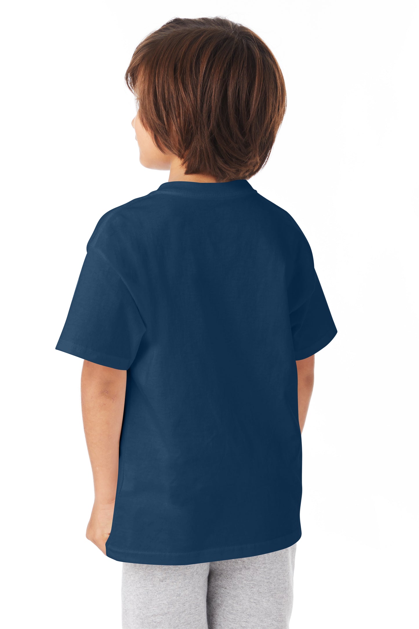 Youth Authentic Short Sleeve Tee - Navy