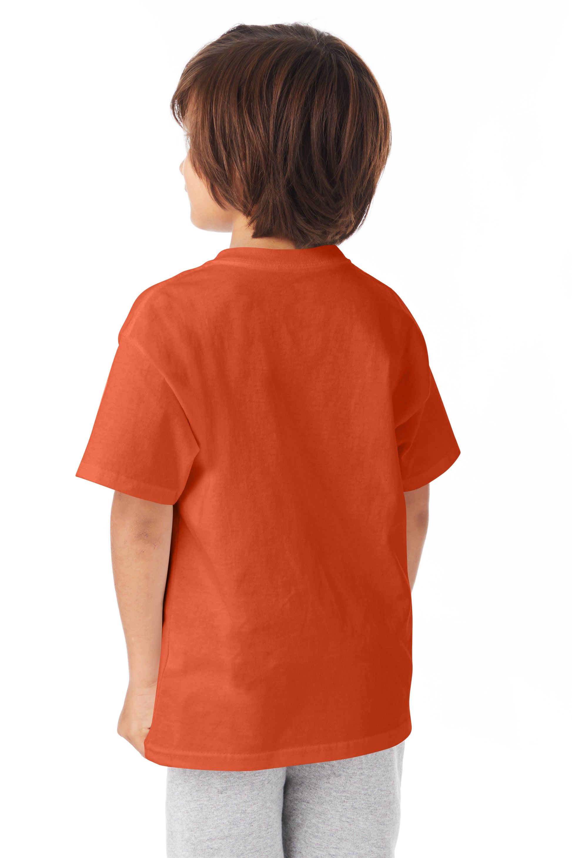 Youth Authentic Short Sleeve Tee - Orange