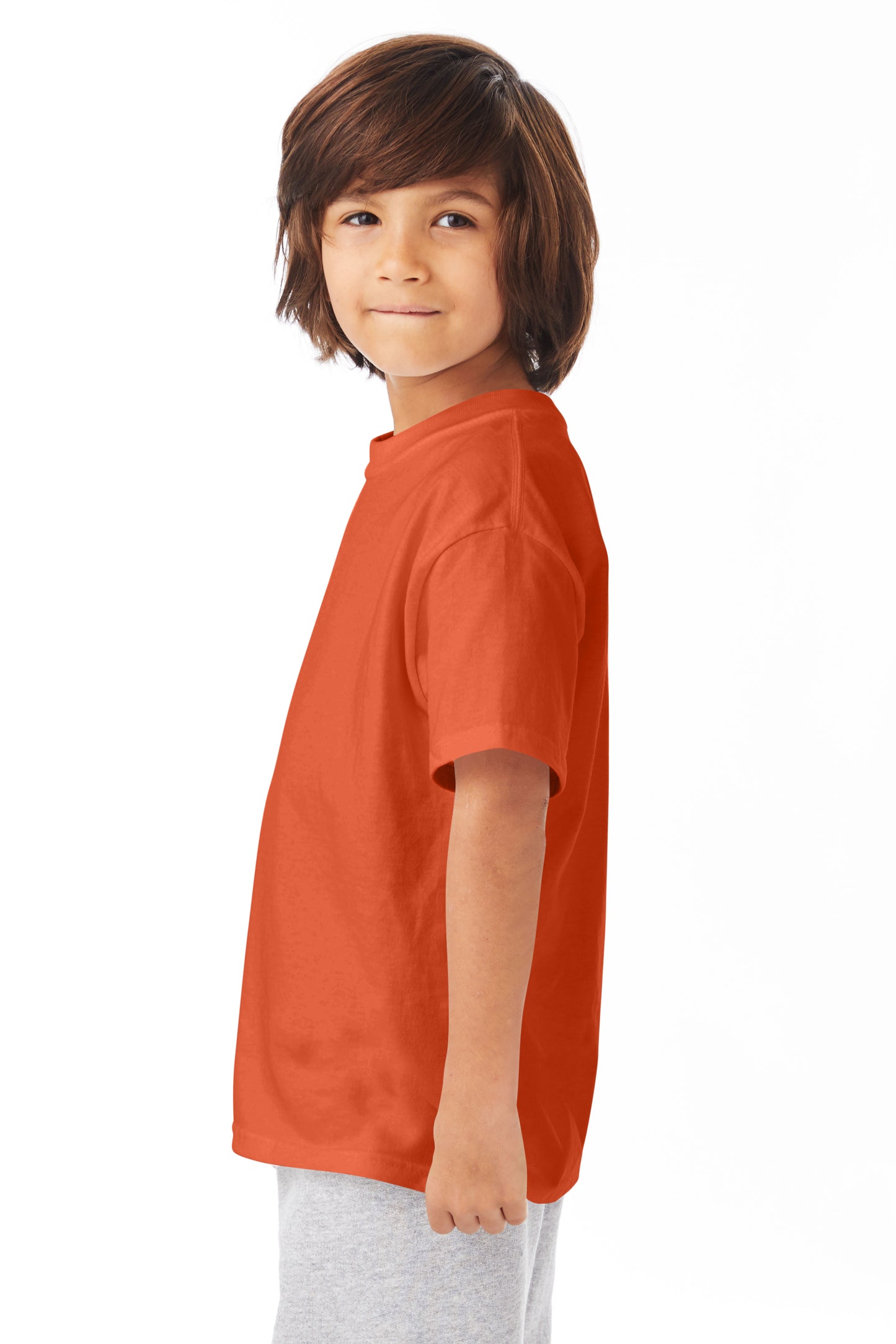 Youth Authentic Short Sleeve Tee - Orange