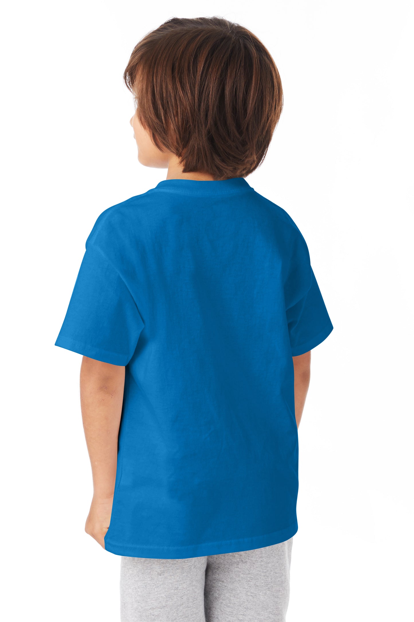 Youth Authentic Short Sleeve Tee - Sapphire
