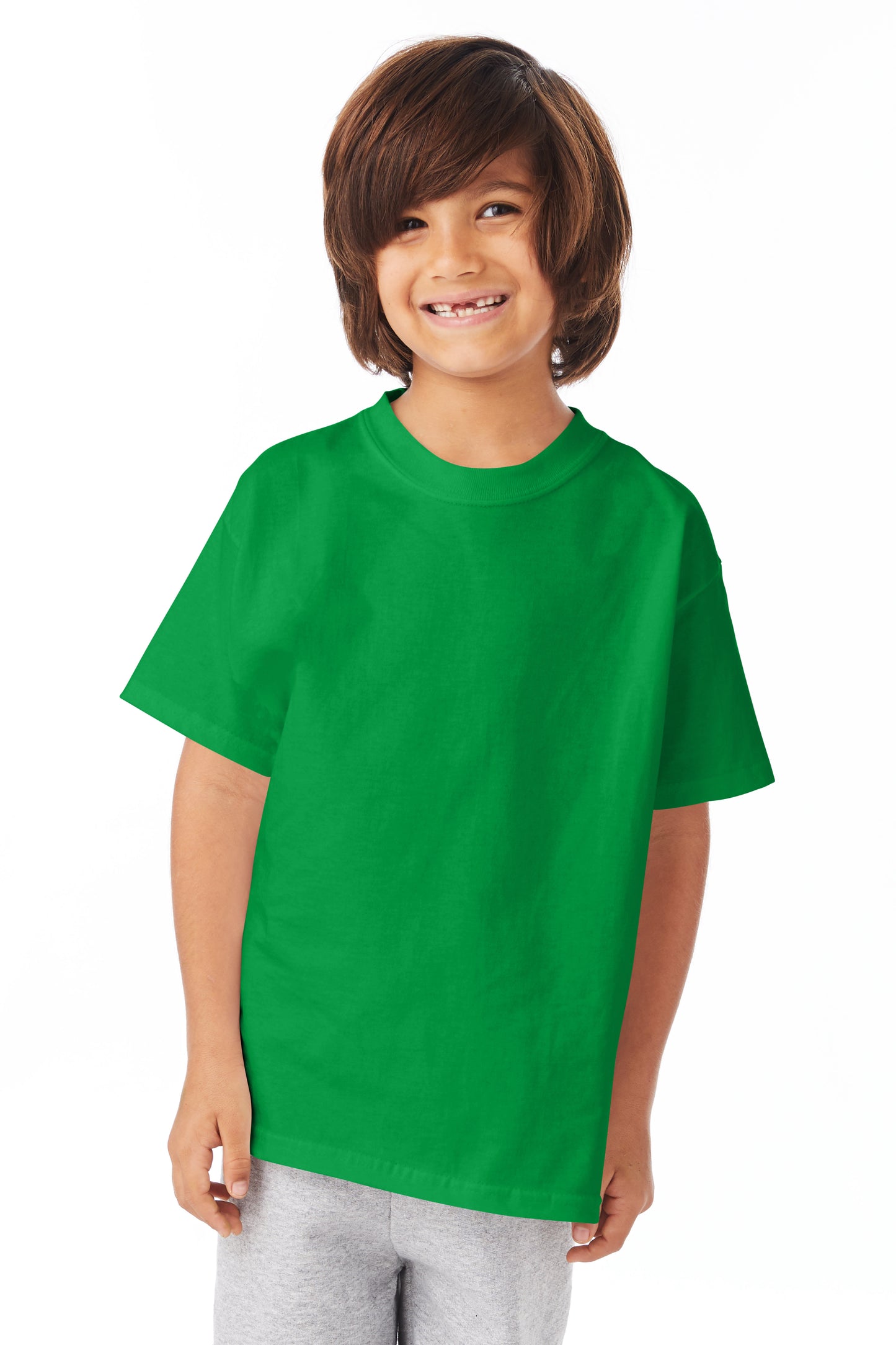 Youth Authentic Short Sleeve Tee - Shamrock Green