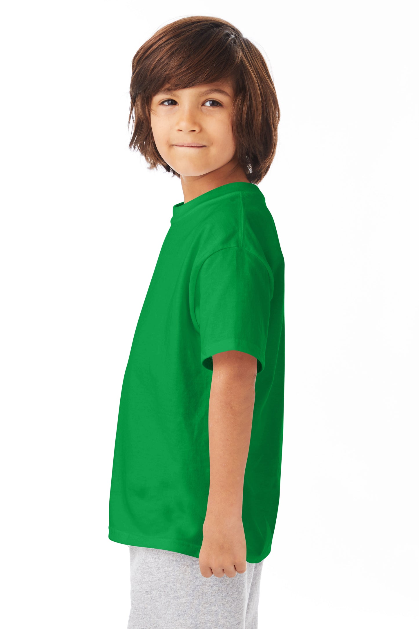 Youth Authentic Short Sleeve Tee - Shamrock Green
