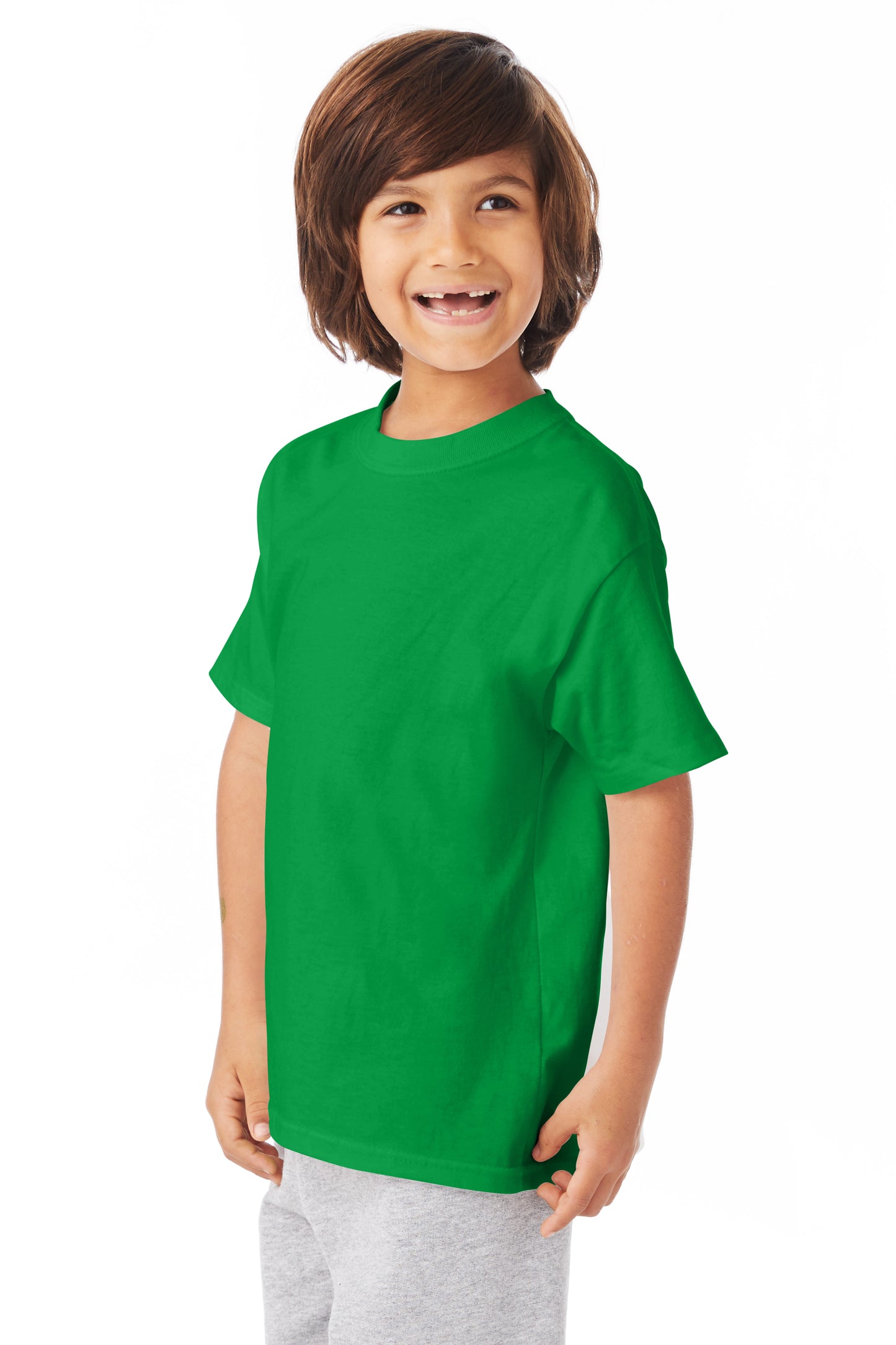 Youth Authentic Short Sleeve Tee - Shamrock Green