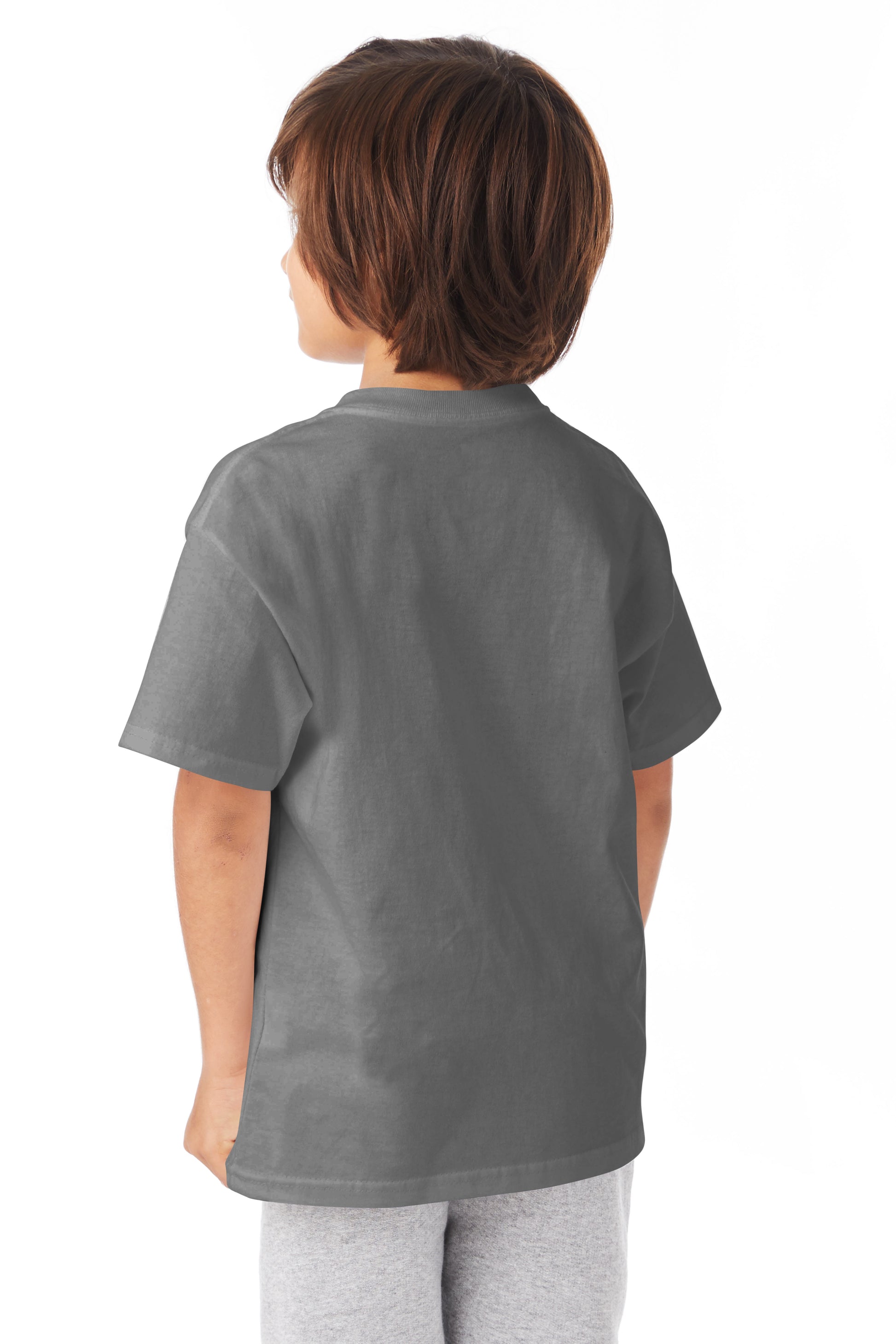 Youth Authentic Short Sleeve Tee - Smoke Gray