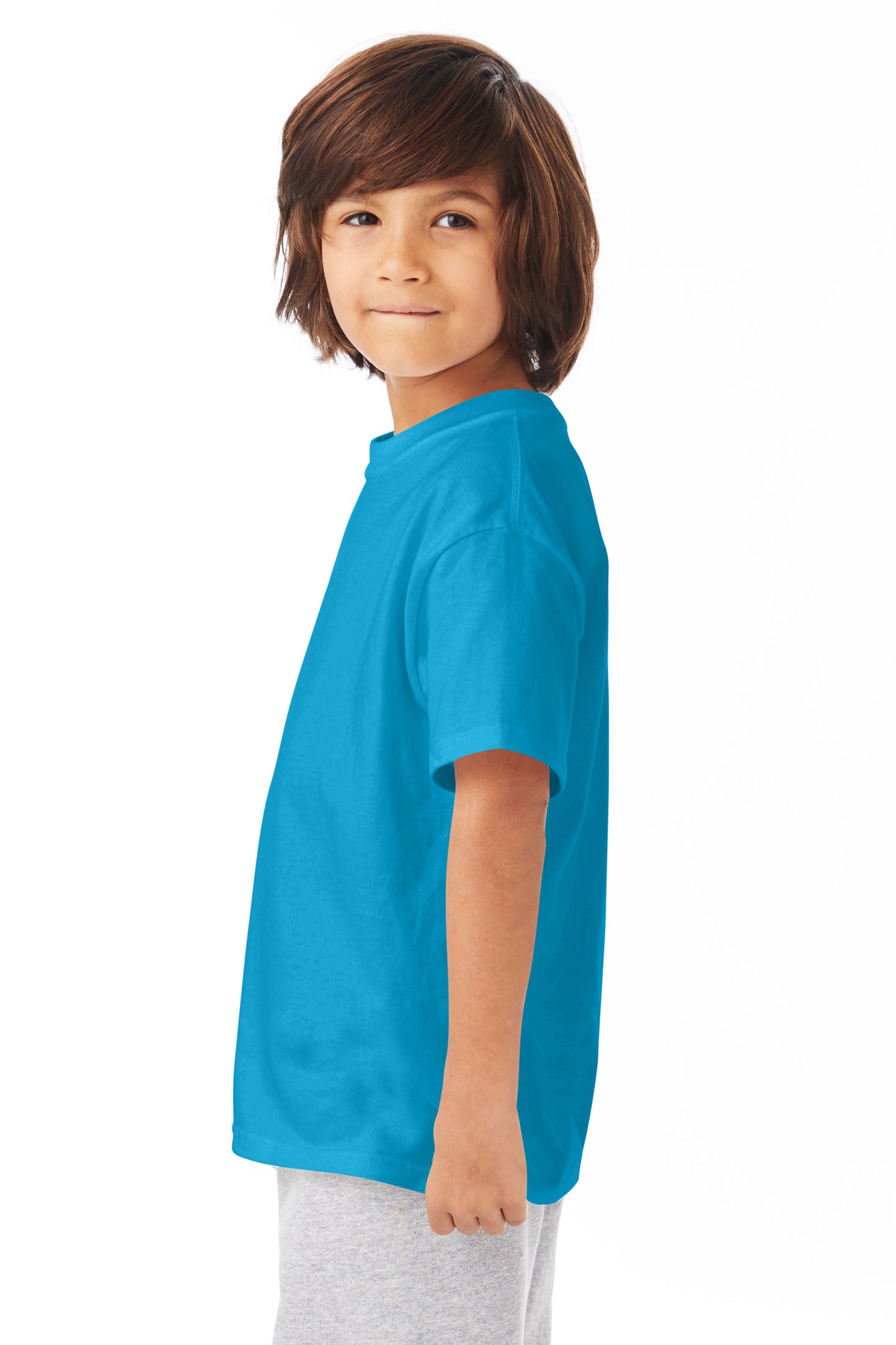 Youth Authentic Short Sleeve Tee - Teal