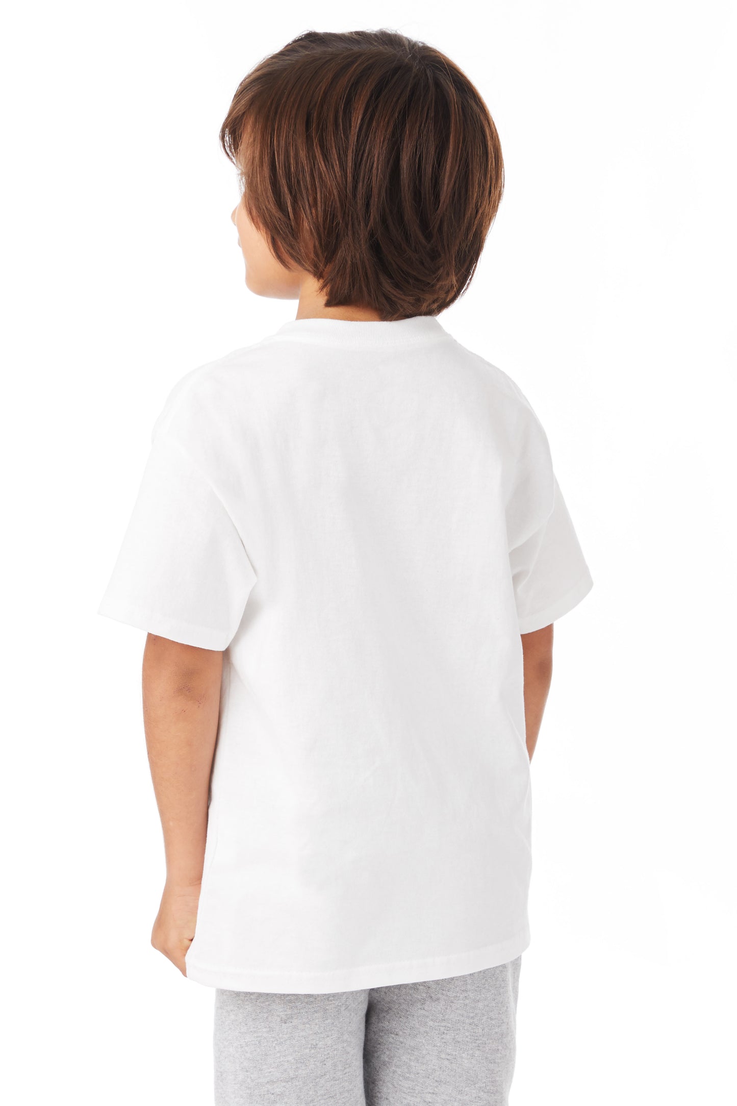 Youth Authentic Short Sleeve Tee - White