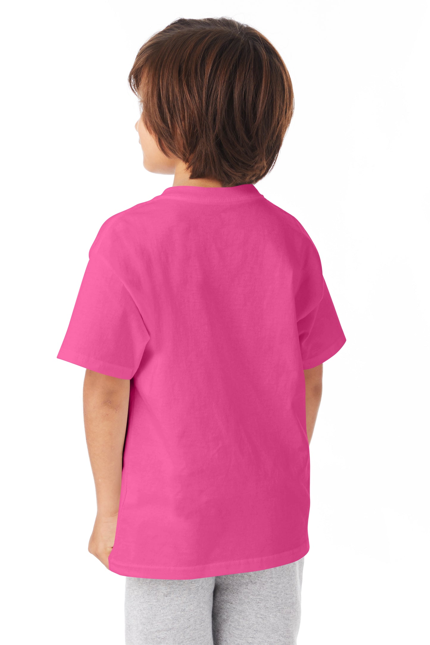 Youth Authentic Short Sleeve Tee - Wow Pink