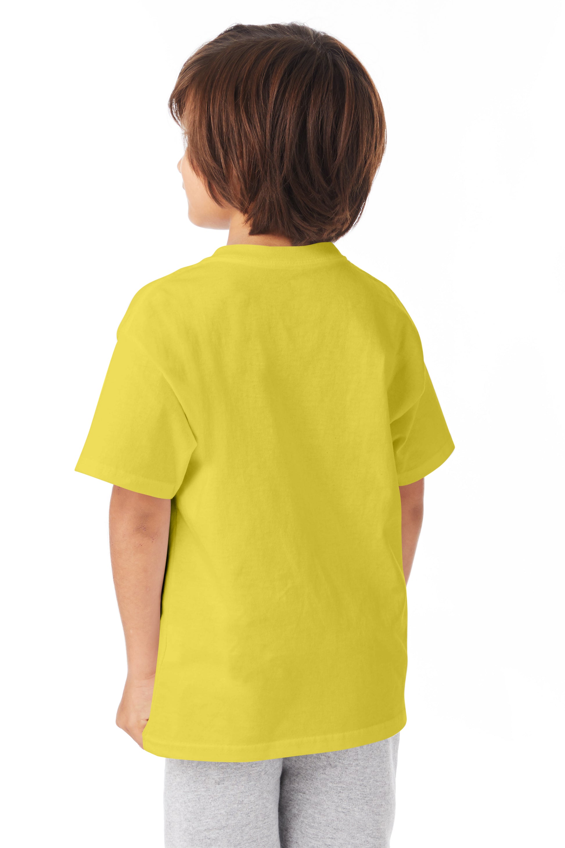 Youth Authentic Short Sleeve Tee - Yellow