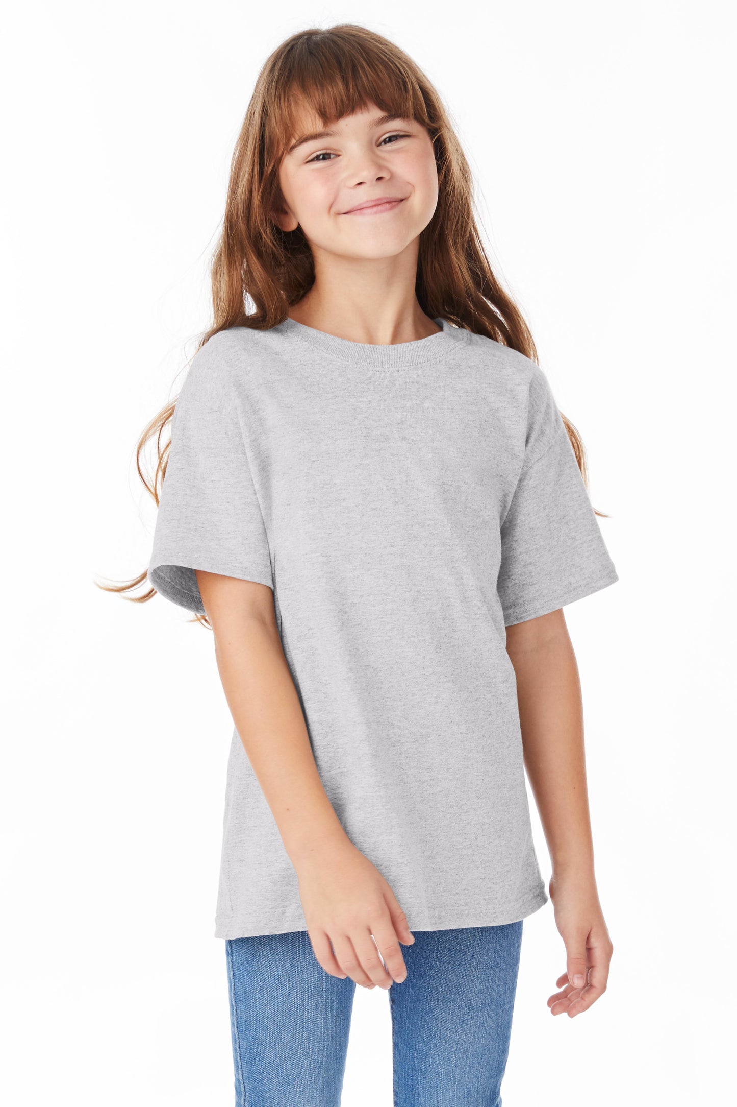 Youth Short Sleeve Essential-T - Ash