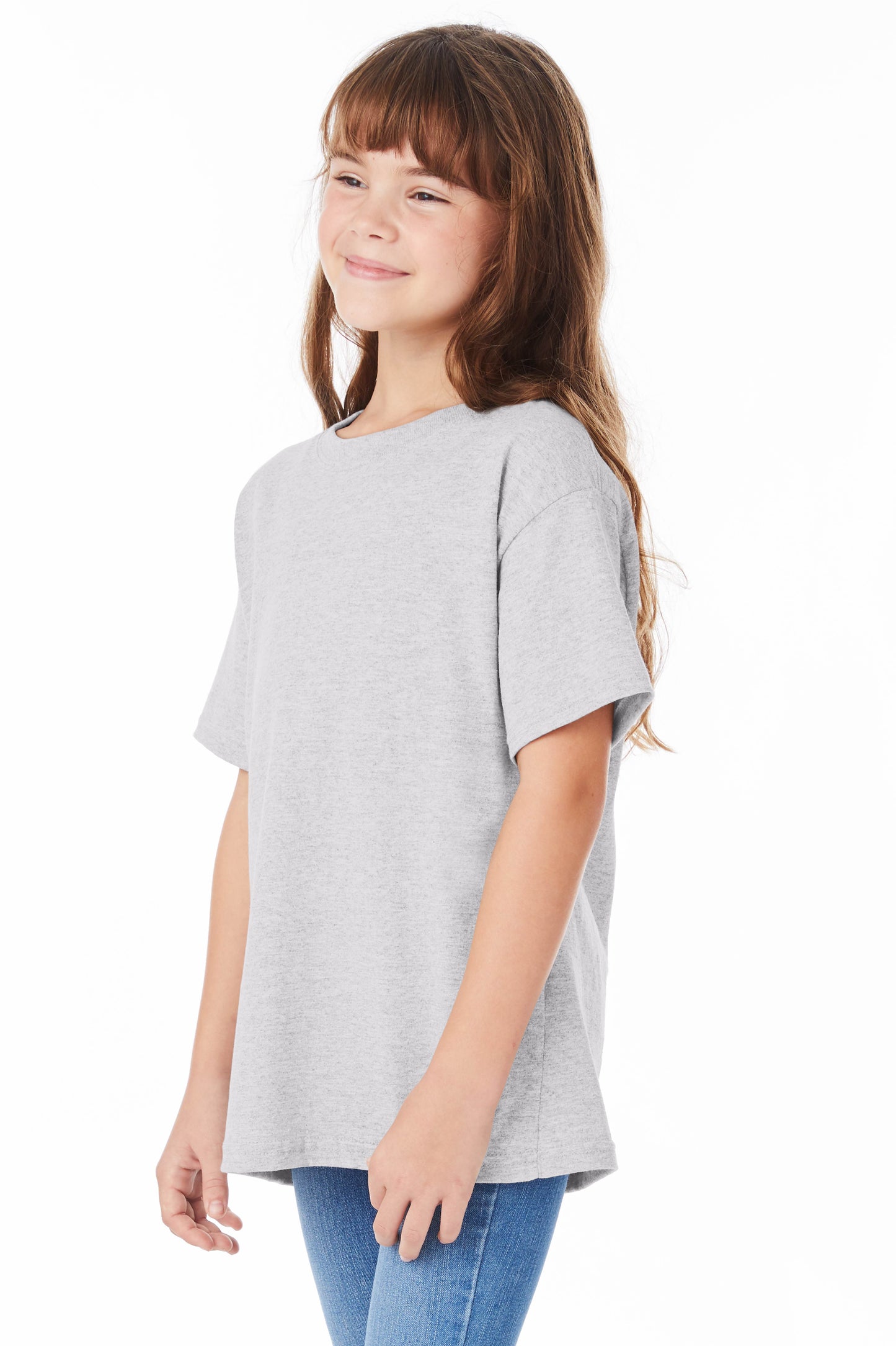 Youth Short Sleeve Essential-T - Ash