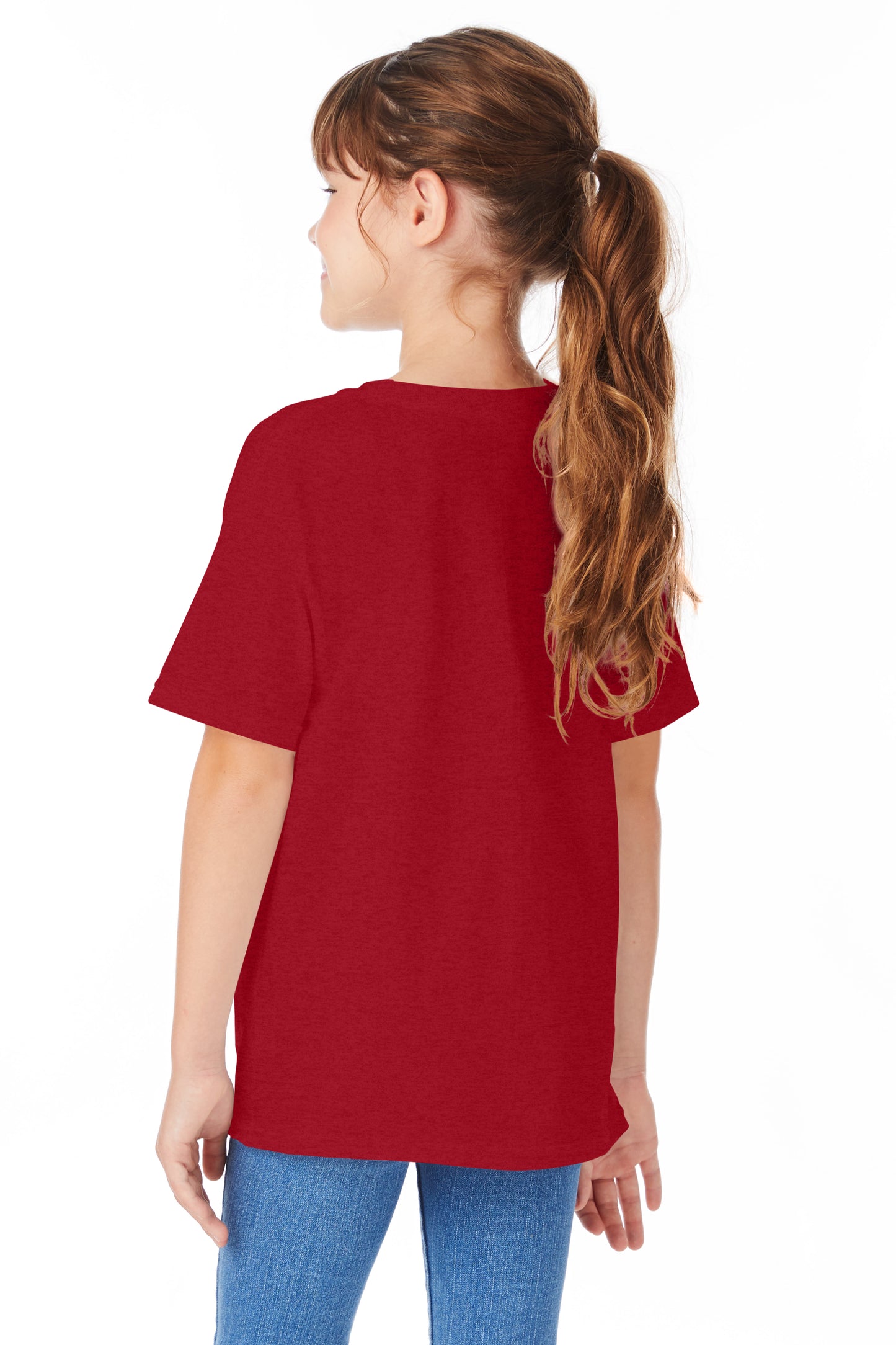 Youth Short Sleeve Essential-T - Red Pepper Heather