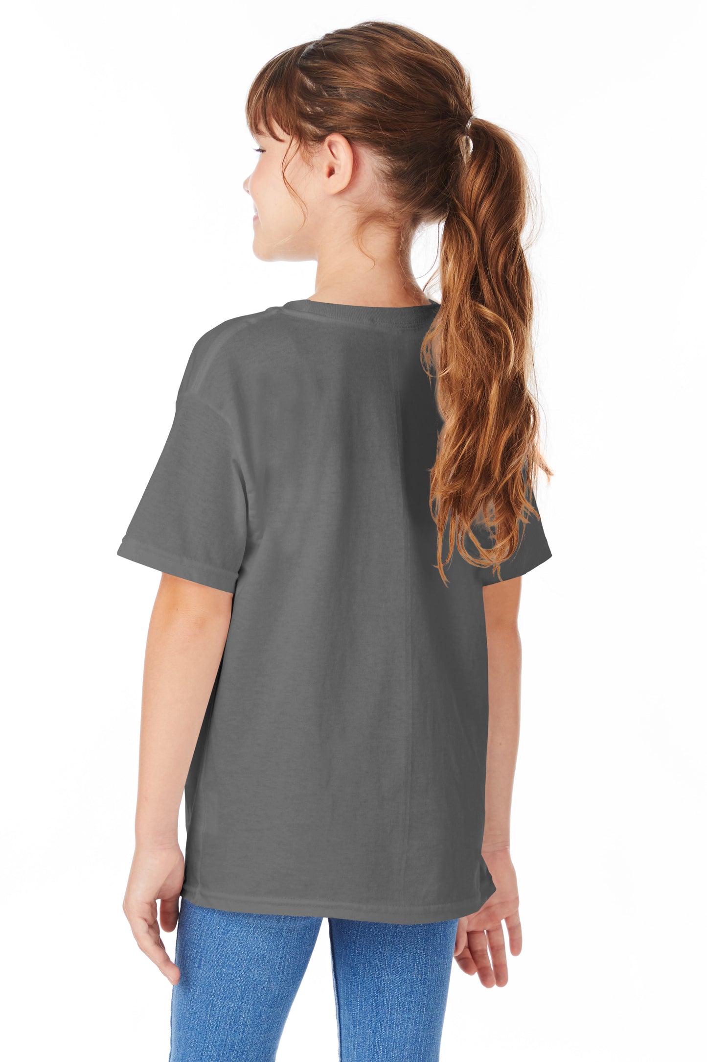 Youth Short Sleeve Essential-T - Smoke Gray