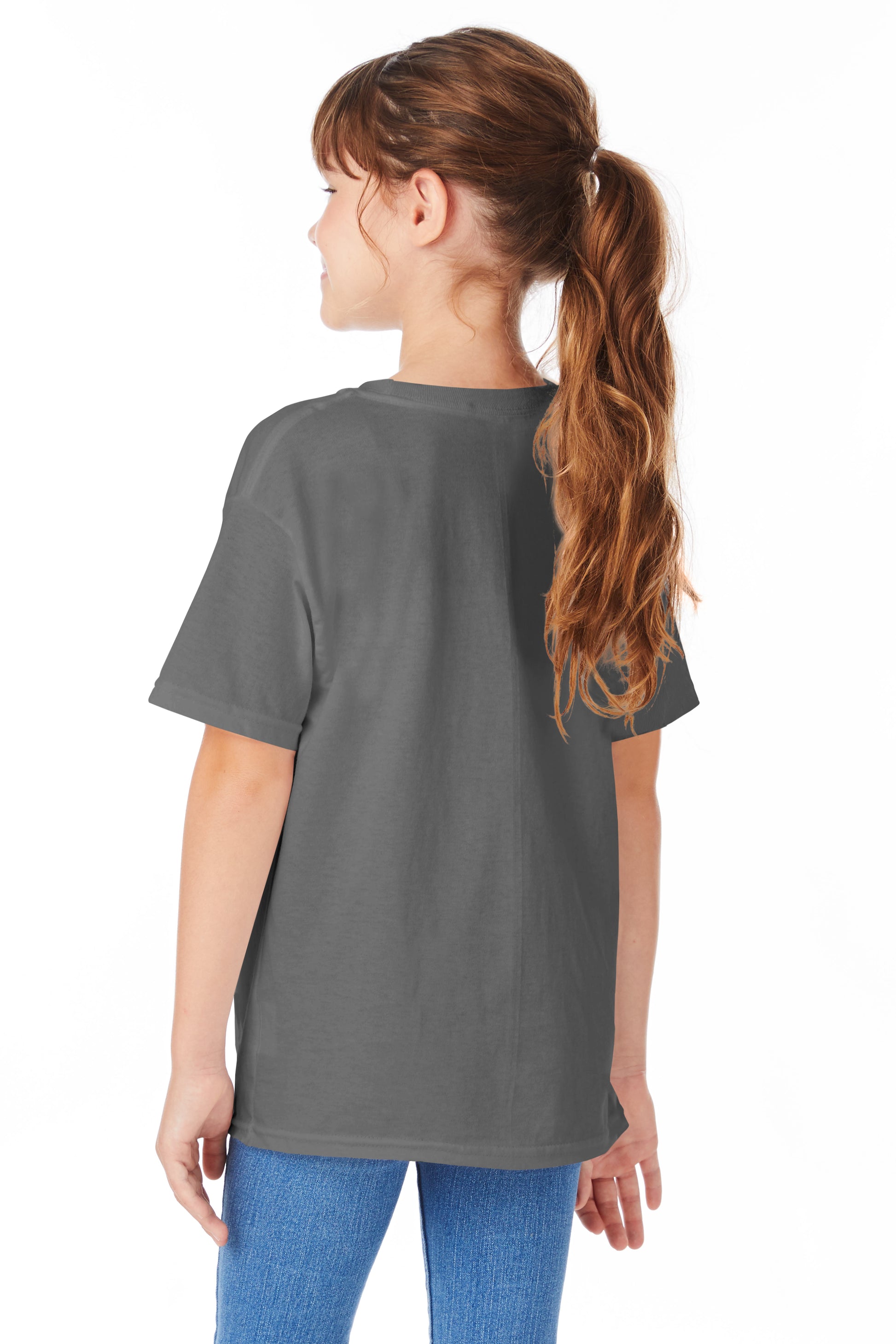 Youth Short Sleeve Essential-T - Smoke Gray