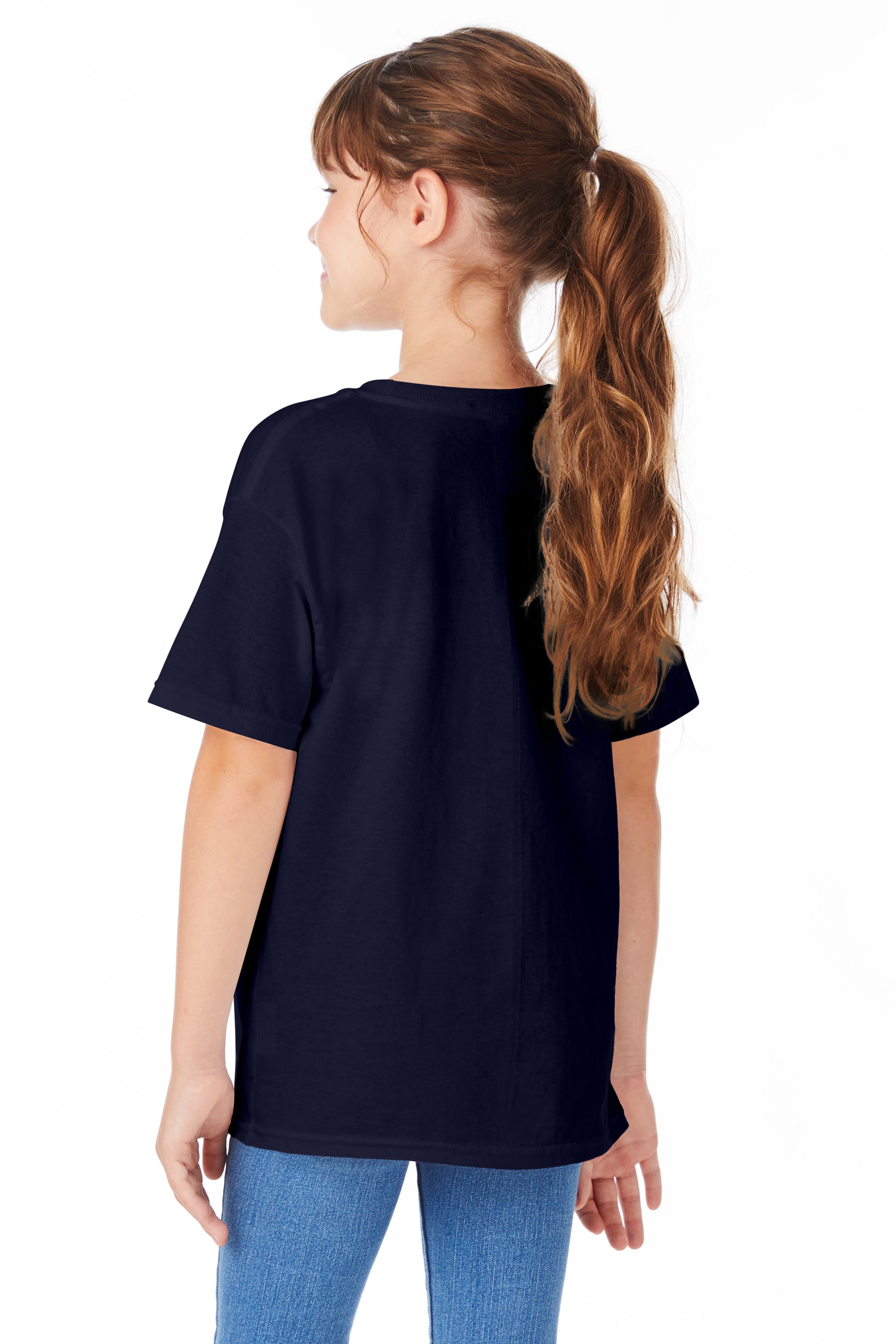 Youth Short Sleeve Essential-T - Athletic Navy