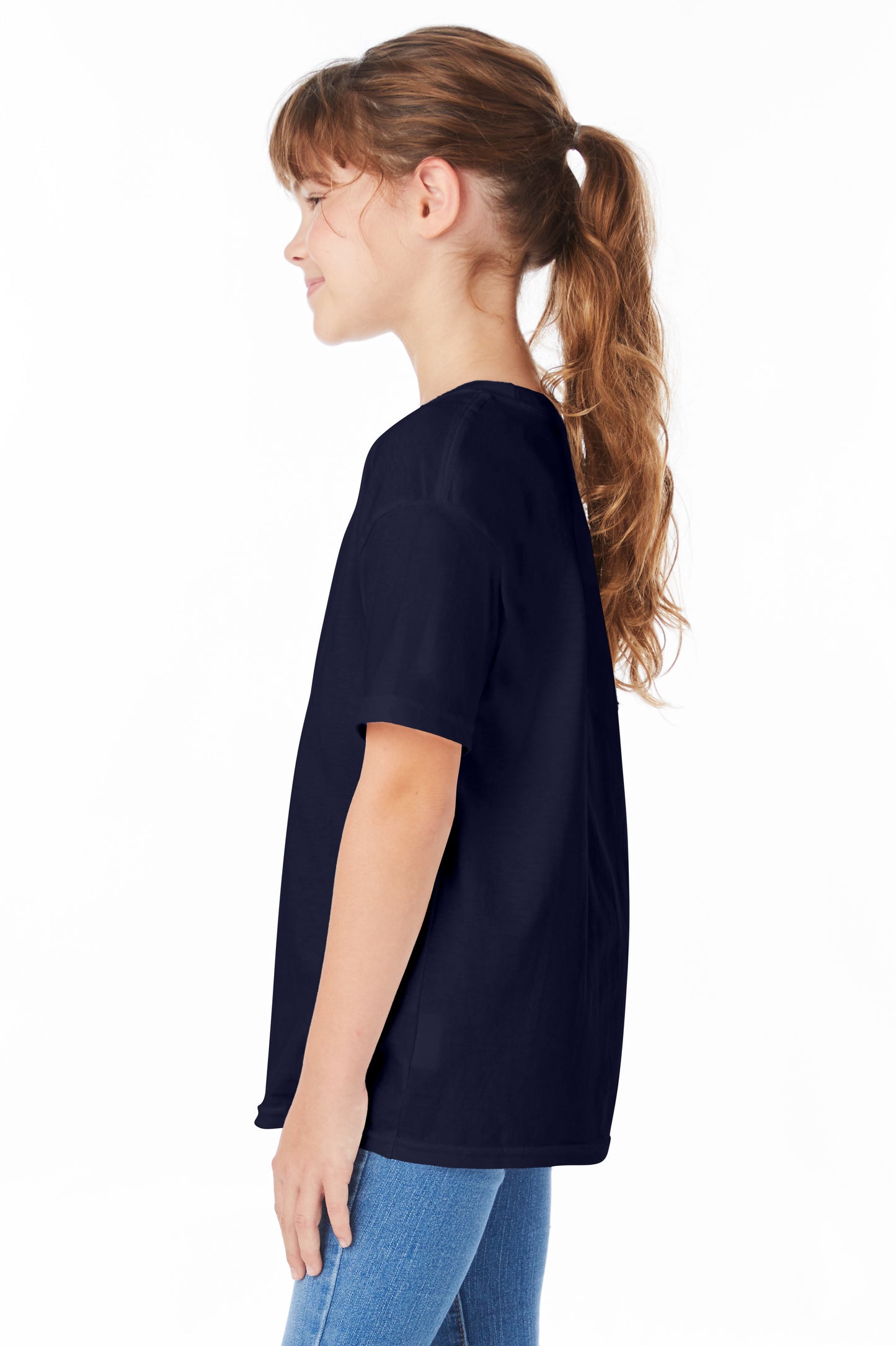 Youth Short Sleeve Essential-T - Athletic Navy