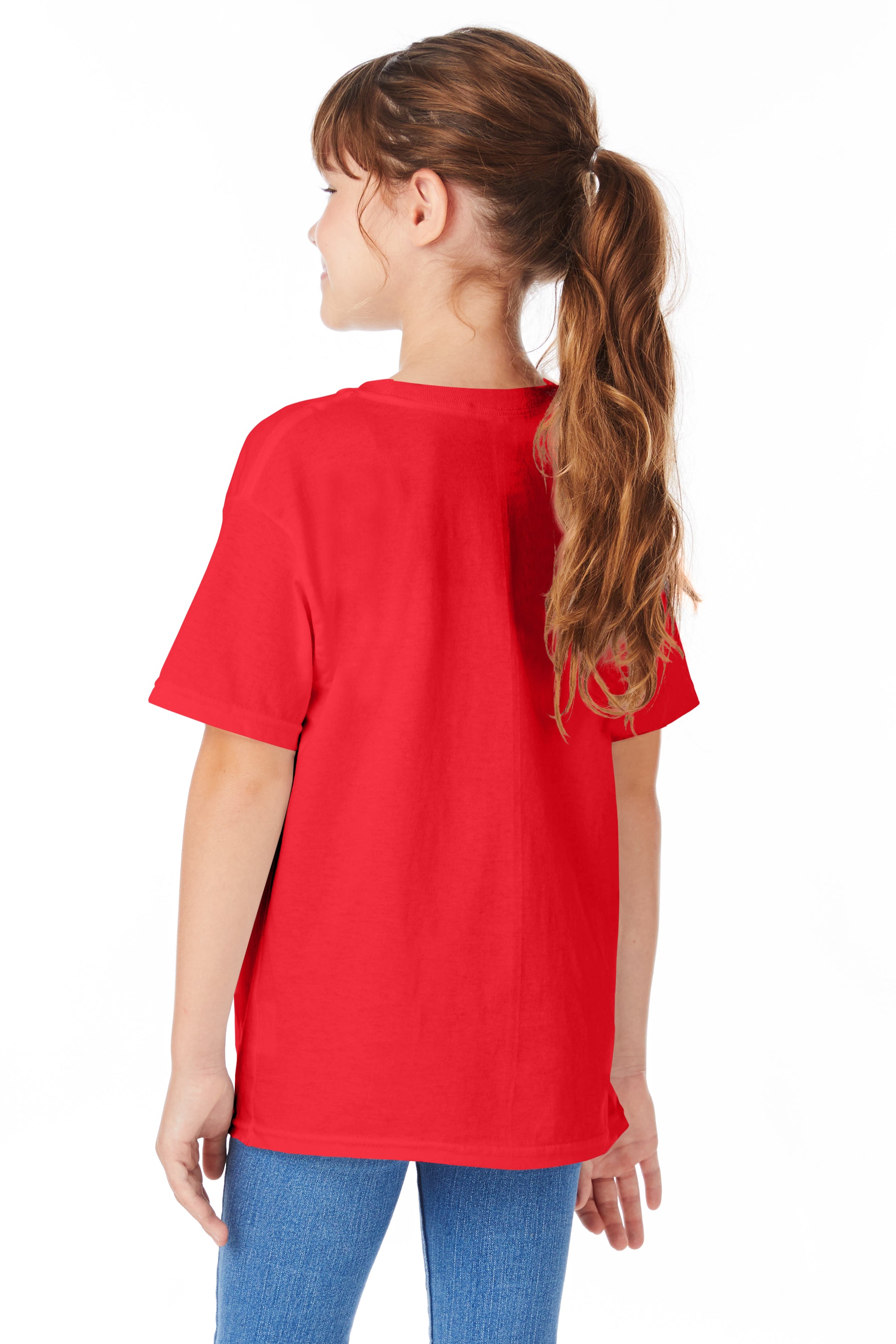 Youth Short Sleeve Essential-T - Athletic Red