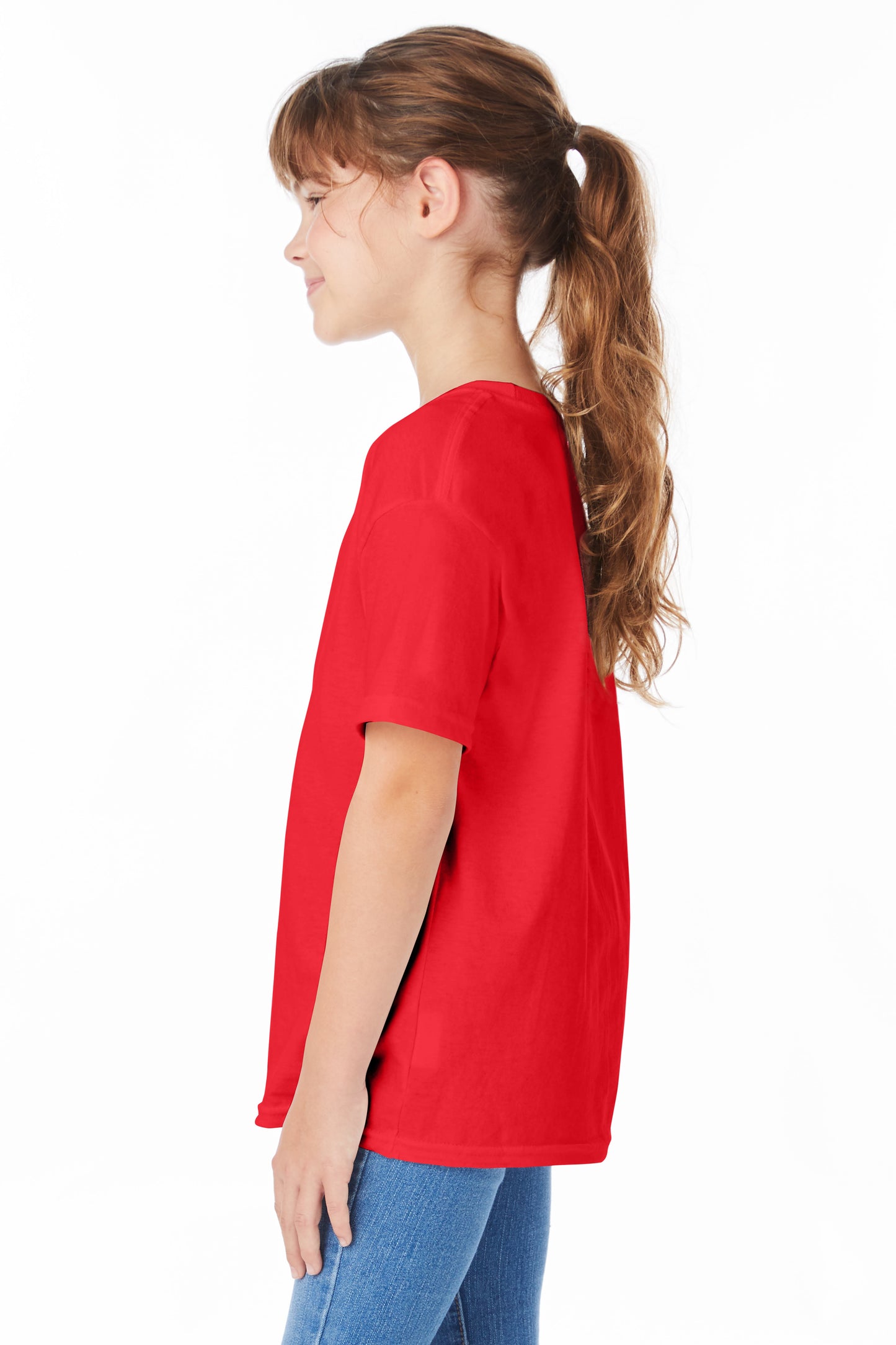 Youth Short Sleeve Essential-T - Athletic Red