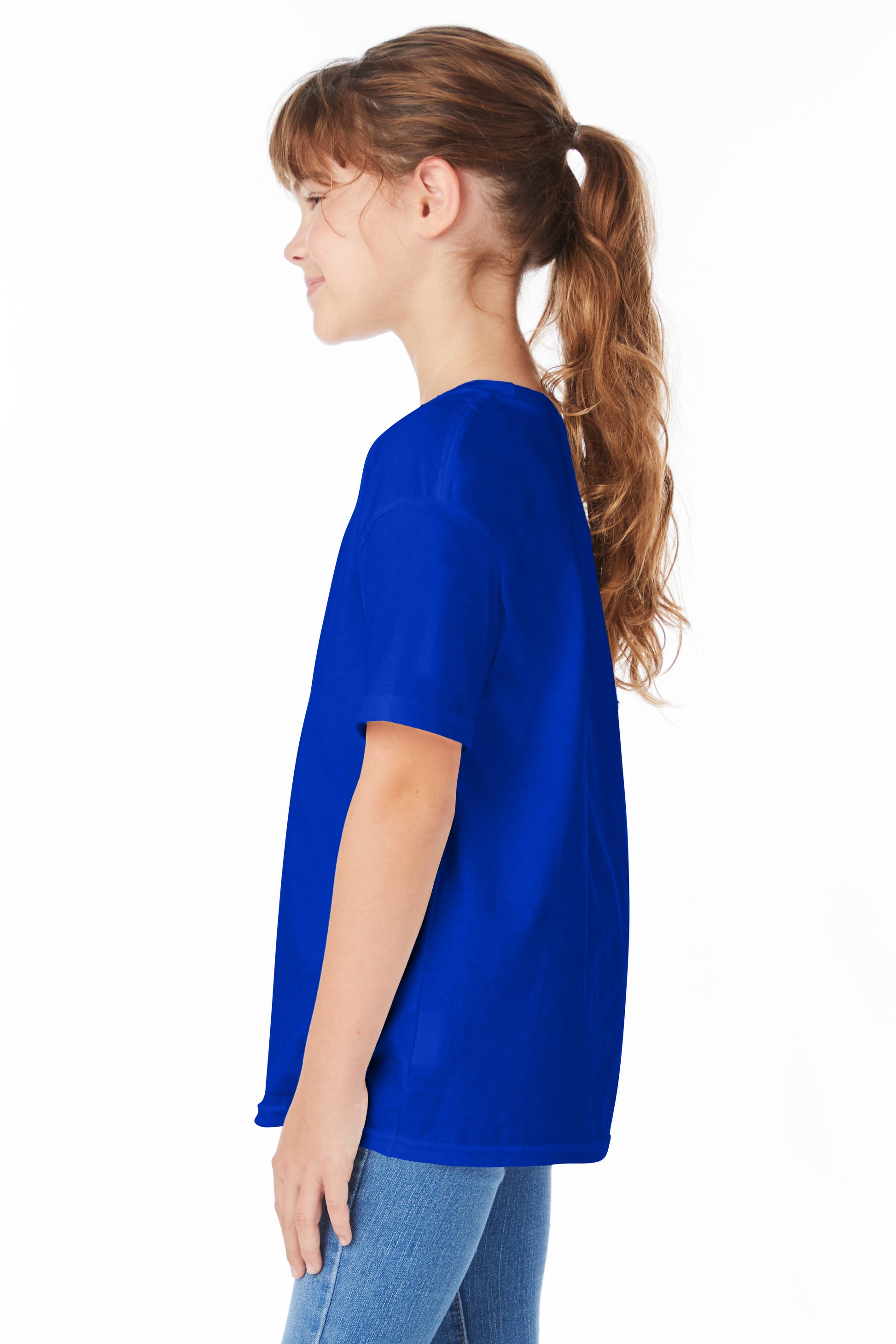 Youth Short Sleeve Essential-T - Athletic Royal