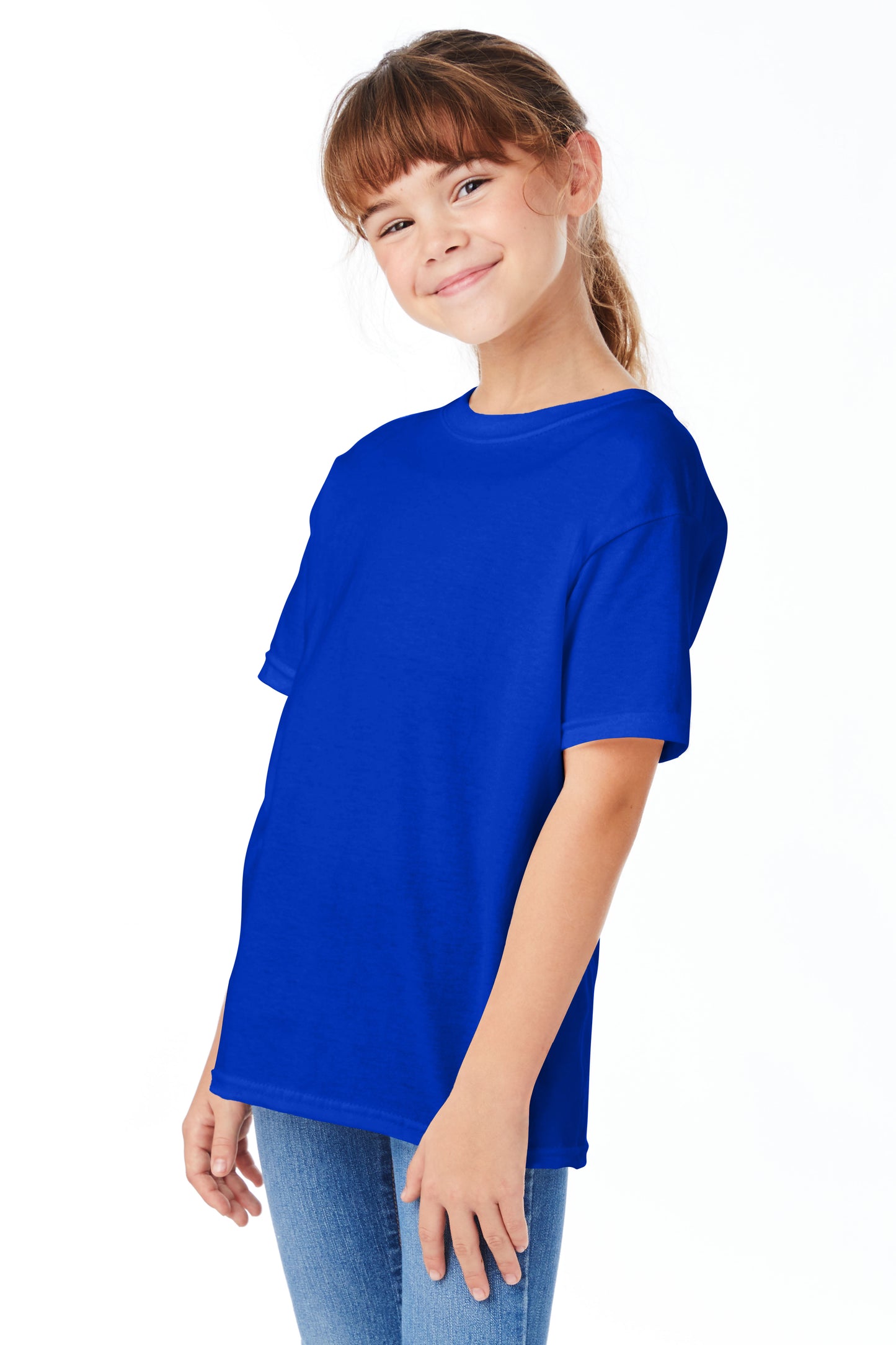 Youth Short Sleeve Essential-T - Athletic Royal