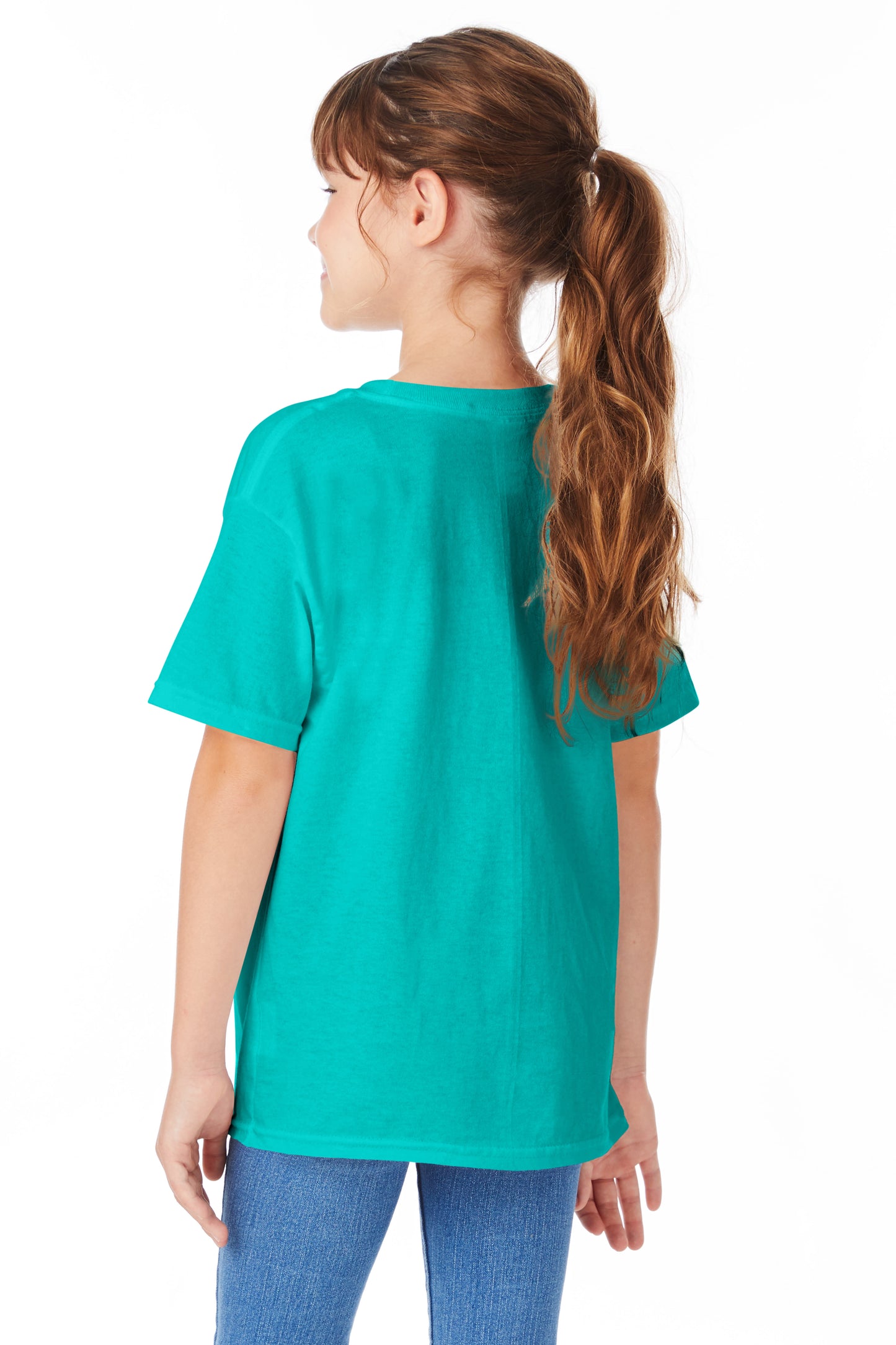 Youth Short Sleeve Essential-T - Athletic Teal