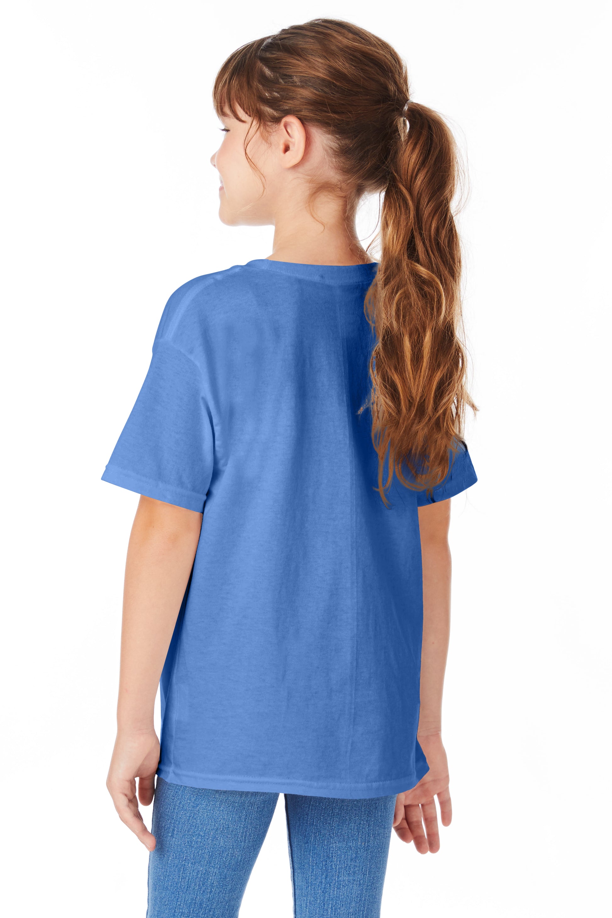 Youth Short Sleeve Essential-T - Carolina Blue