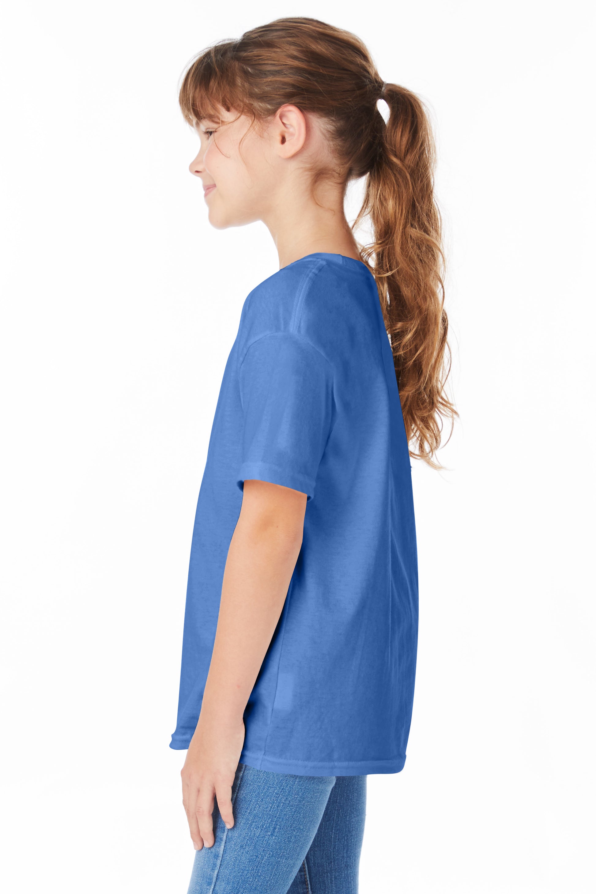Youth Short Sleeve Essential-T - Carolina Blue