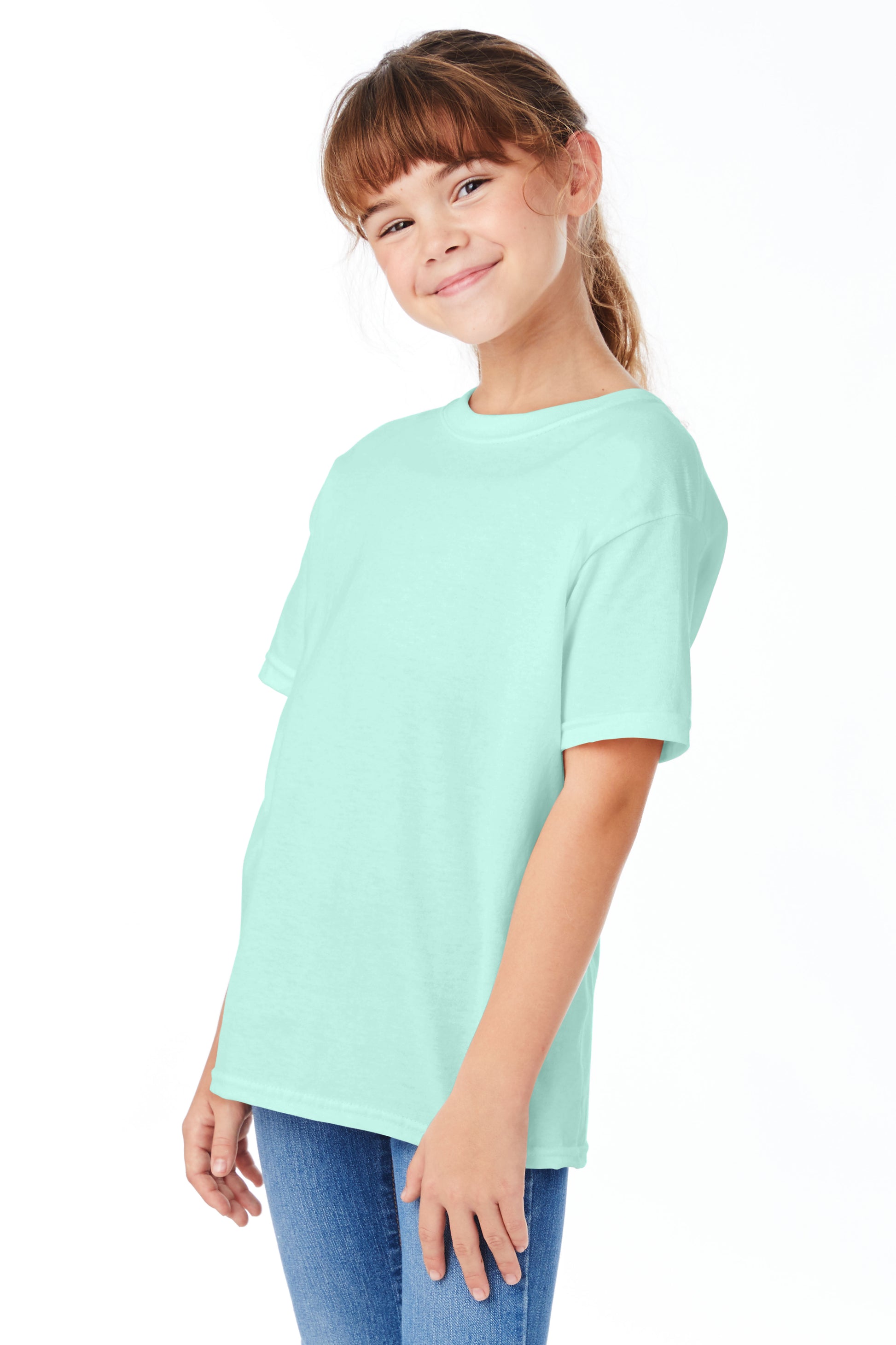 Youth Short Sleeve Essential-T - Clean Mint